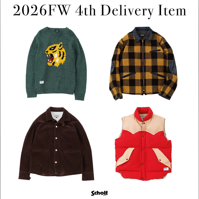2026FW 4th Delivery Item|Schott|