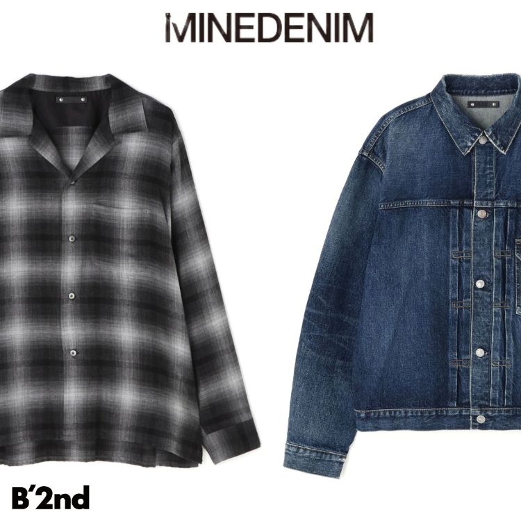 【MINEDENIM】2026 AW COLLECTION 新作入荷|B'2nd|