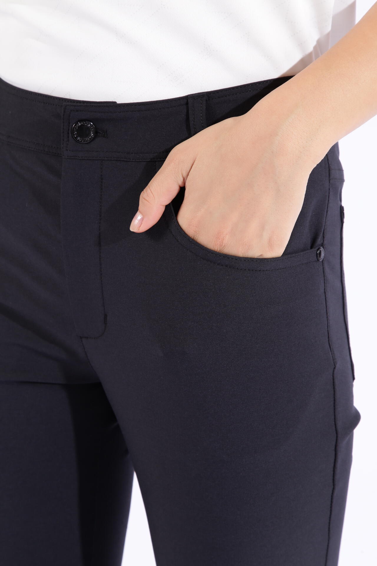 【直営店舗別注(00〜3サイズ展開)】4WAYストレッチ スリム ロングパンツ (WOMENS SPORT)