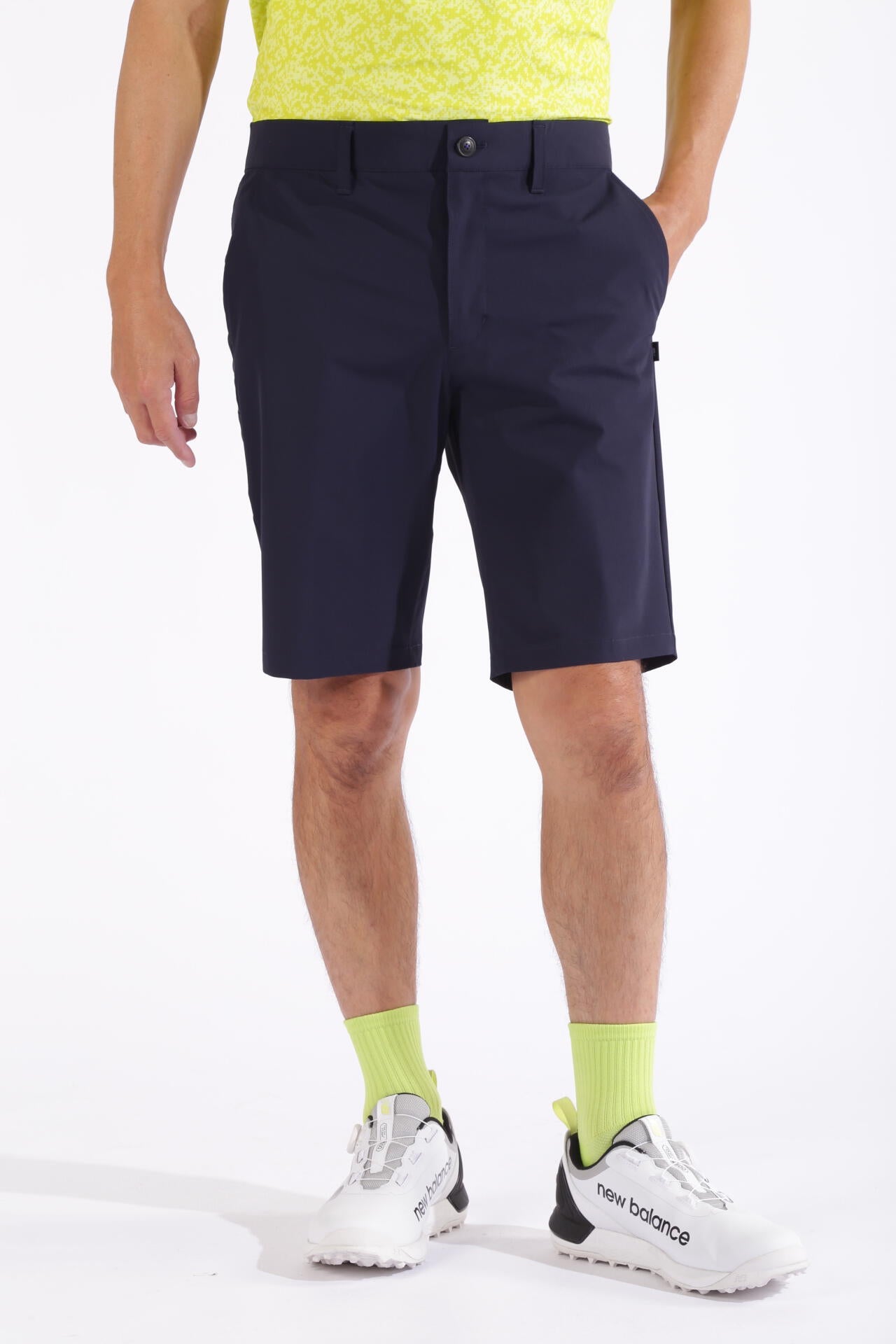 接触冷感 UV ハーフパンツ (MENS WORLD)