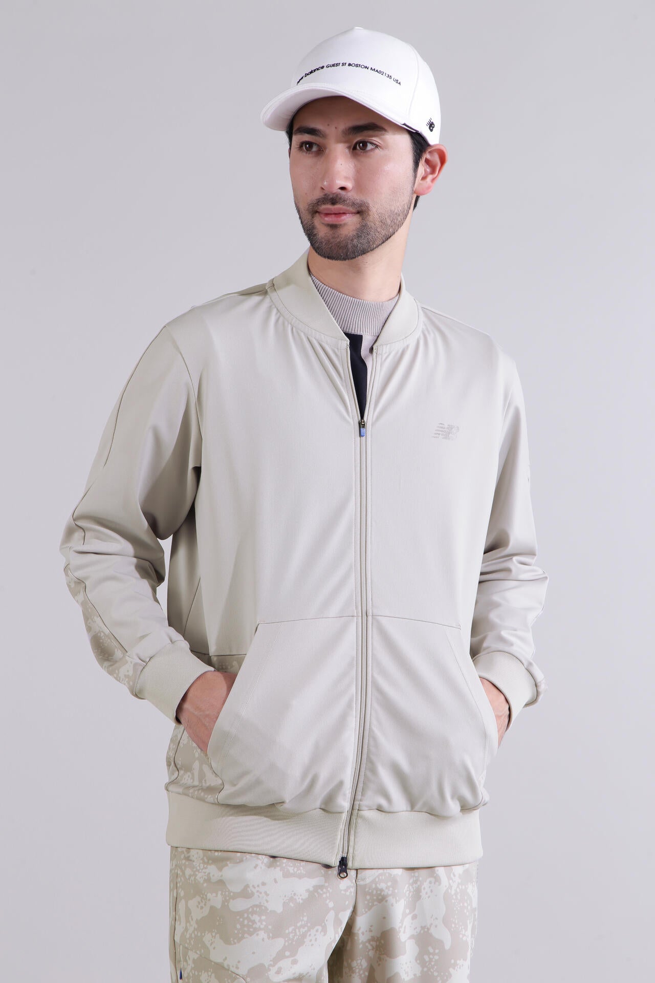 【直営店舗限定】デザートカモ柄 スウェット フルジップ ブルゾン (MENS)