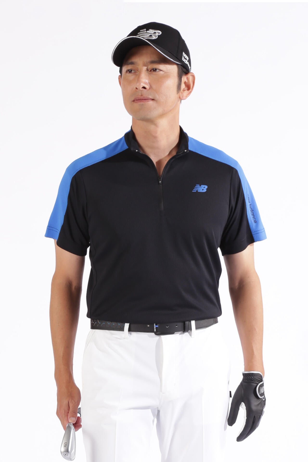 ハーフジップ モックネック プルオーバー (MENS WORLD)