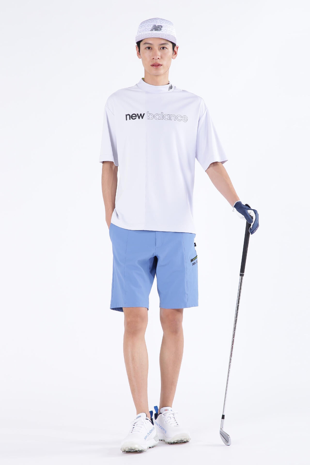 こかげMAX 半袖 モックネック プルオーバー (MENS SPORT)