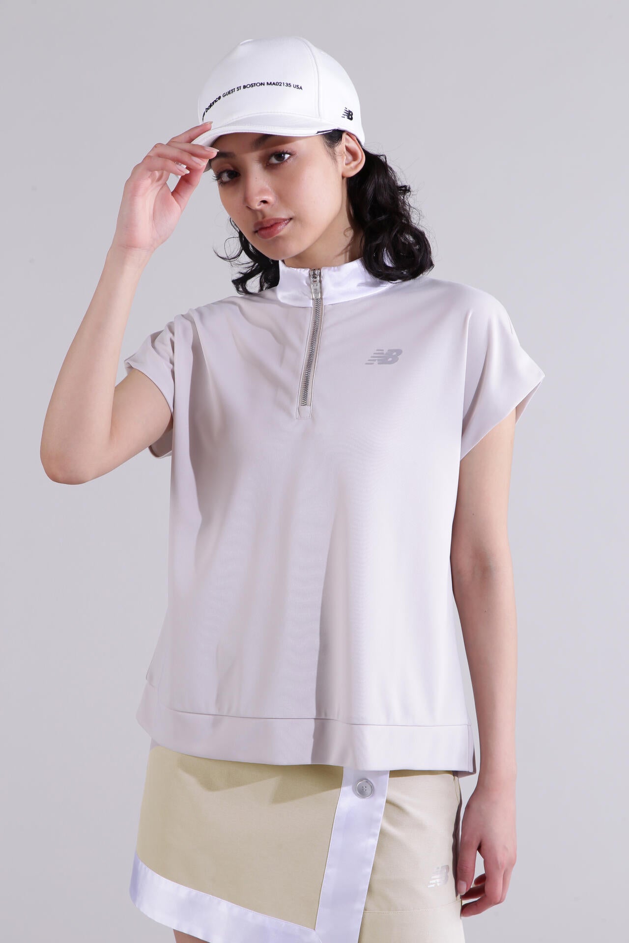 【直営店舗限定】ラップバック ハーフジップ プルオーバー (WOMENS)