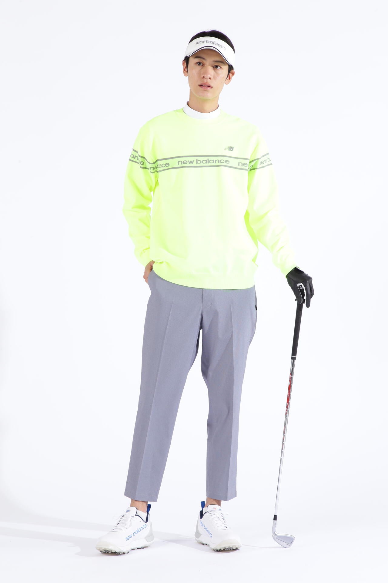 接触冷感 長袖 モックネック プルオーバー (MENS SPORT)
