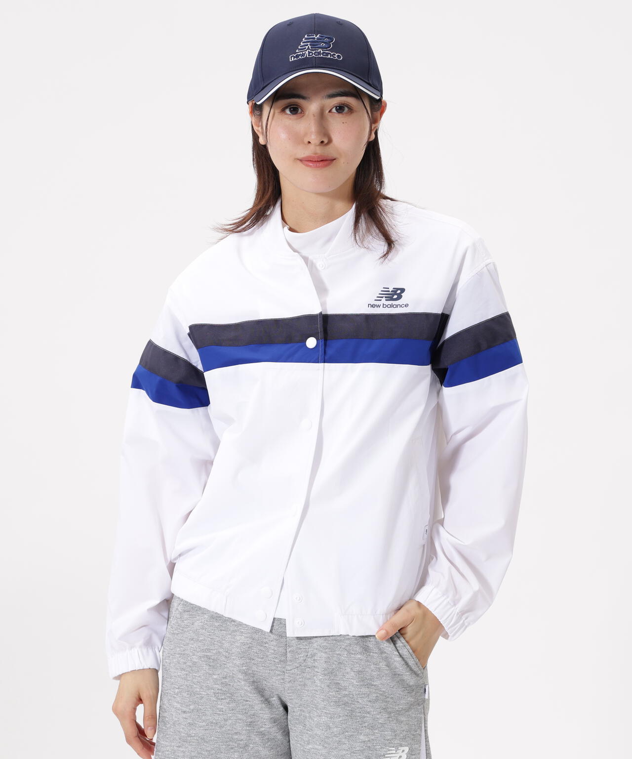 リブカラーブルゾン (WOMENS)