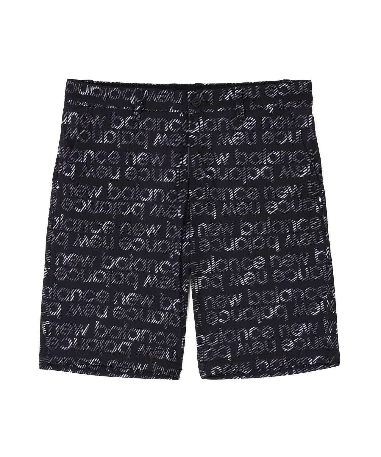 ボーダーロゴ総柄 ショートパンツ (MENS)