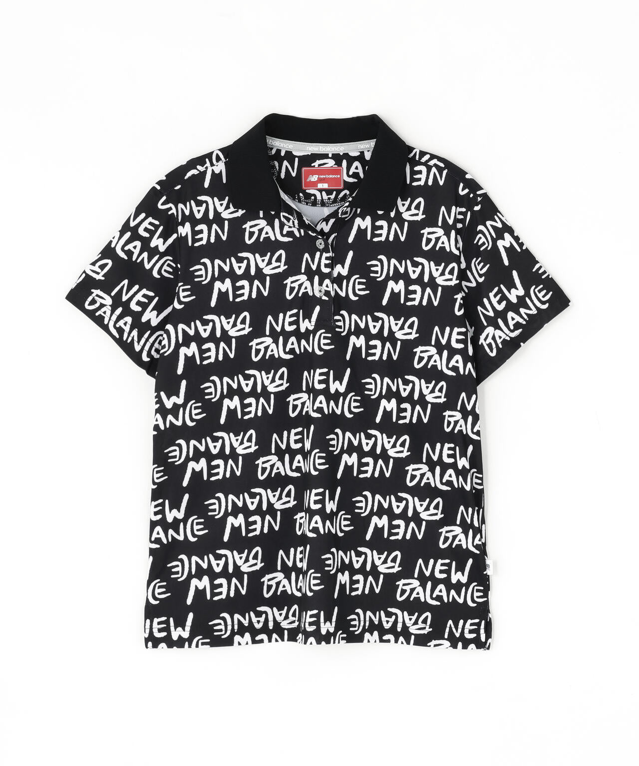 総柄 半袖 ポロシャツ (WOMENS)