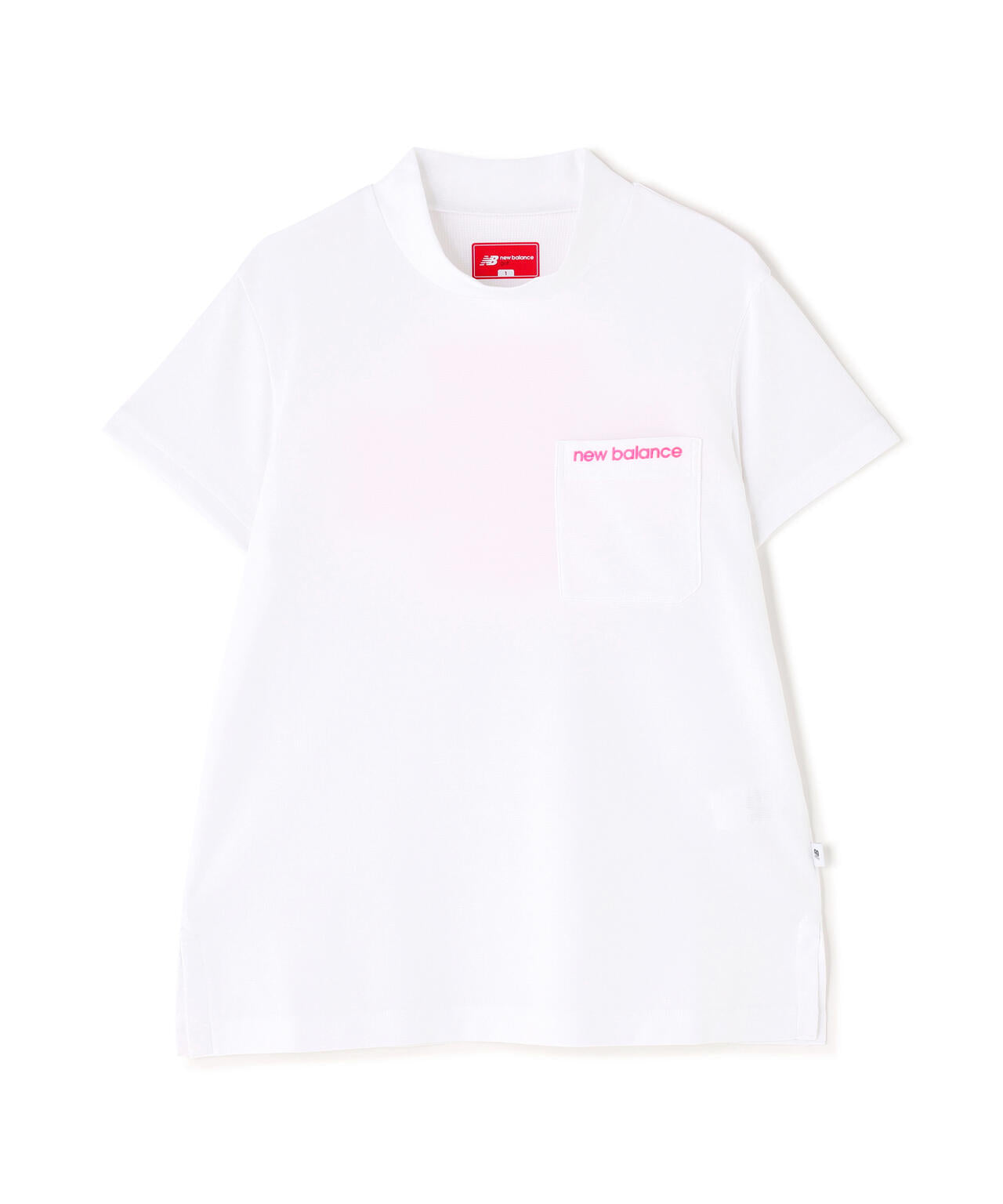 半袖 モックネック プルオーバー (WOMENS)