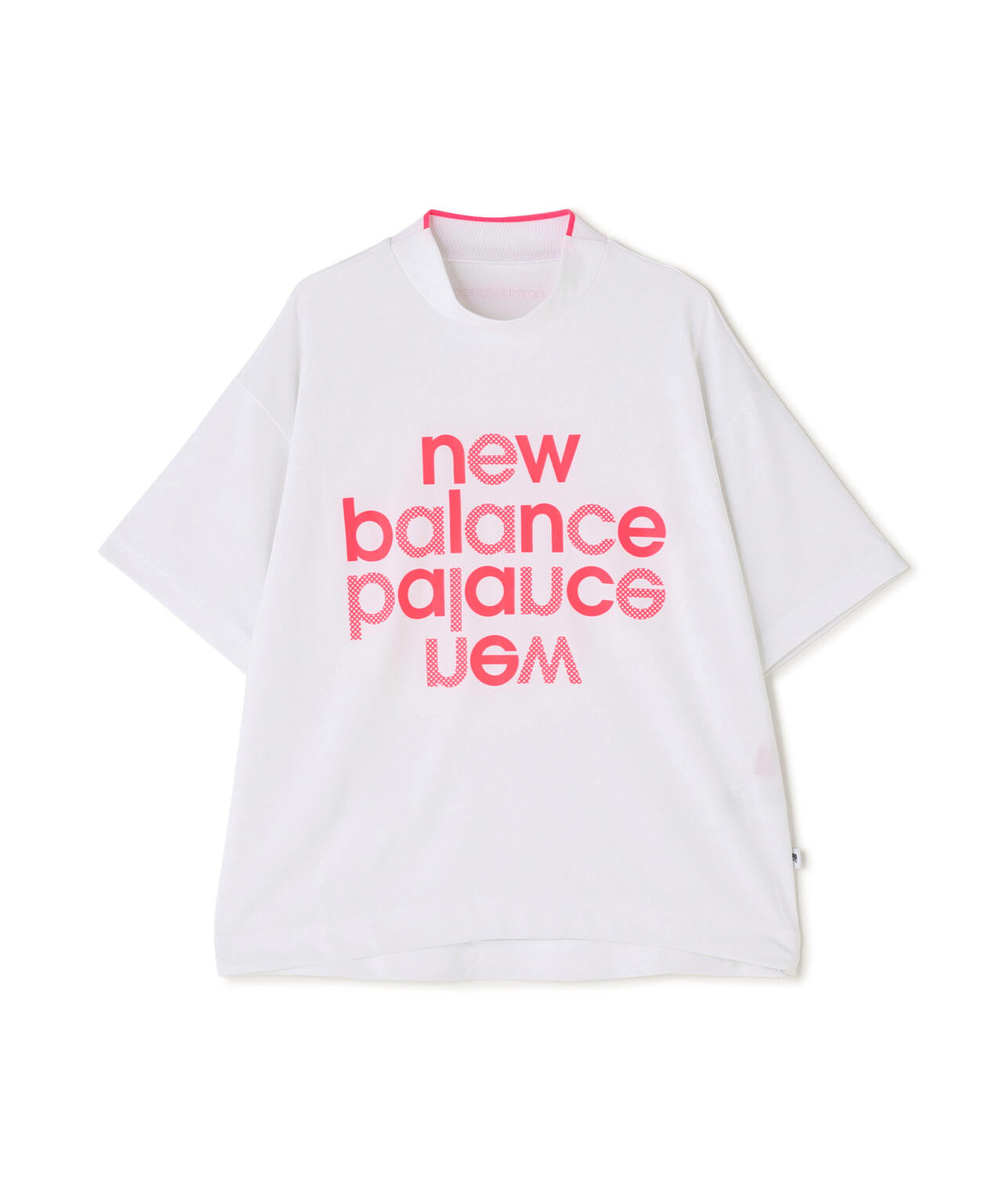 ハーフスリーブ モックネック プルオーバー (WOMENS)