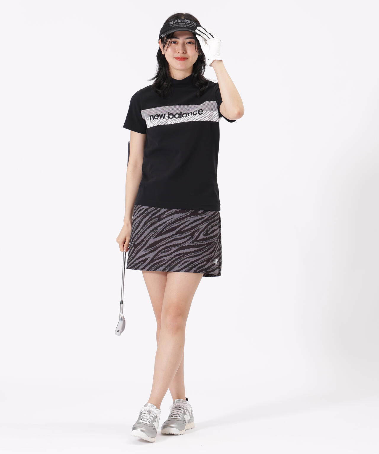 半袖 モックネック プルオーバー (WOMENS)