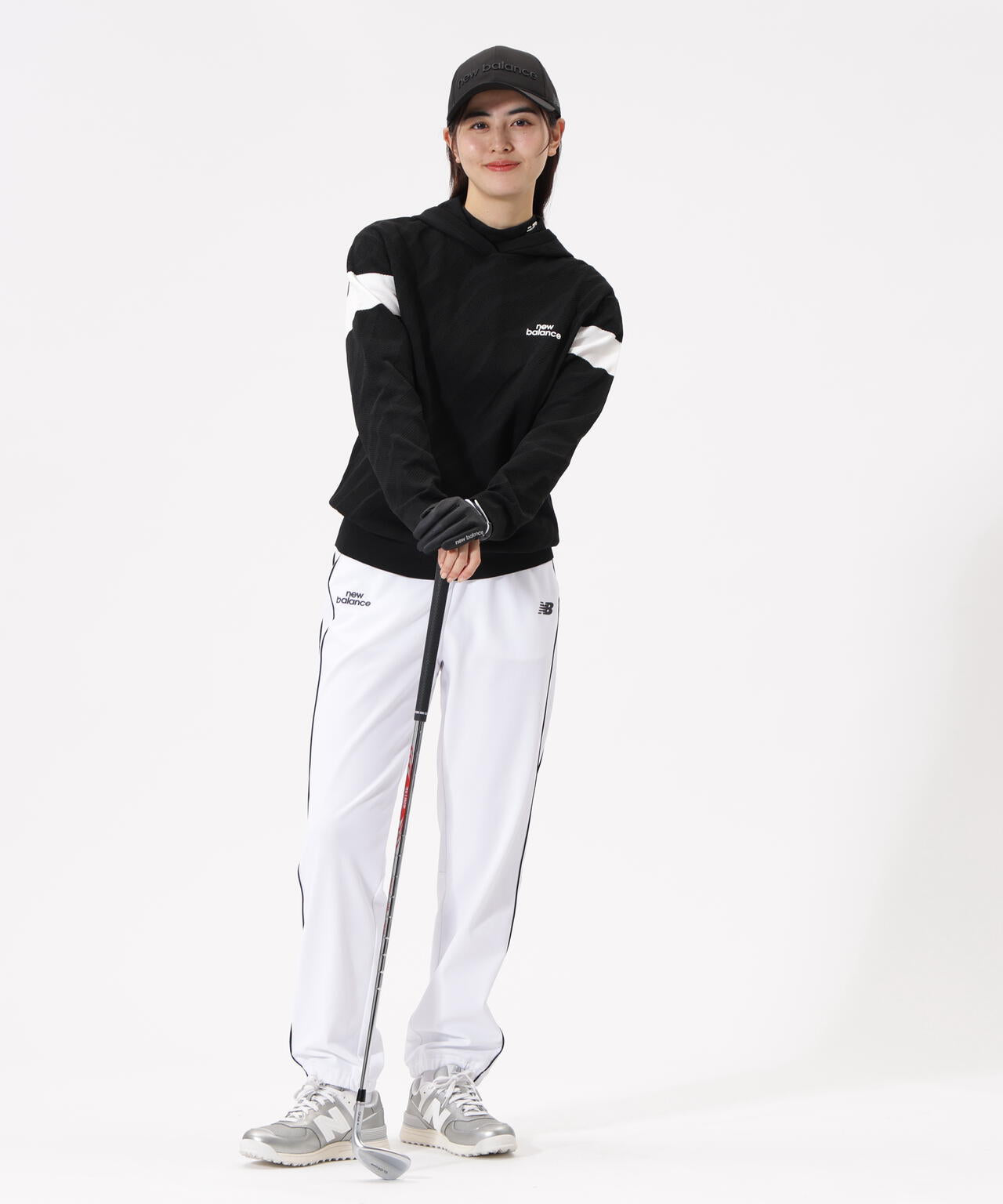 ゼブラ柄 ニット プルオーバー フーディー (WOMENS)