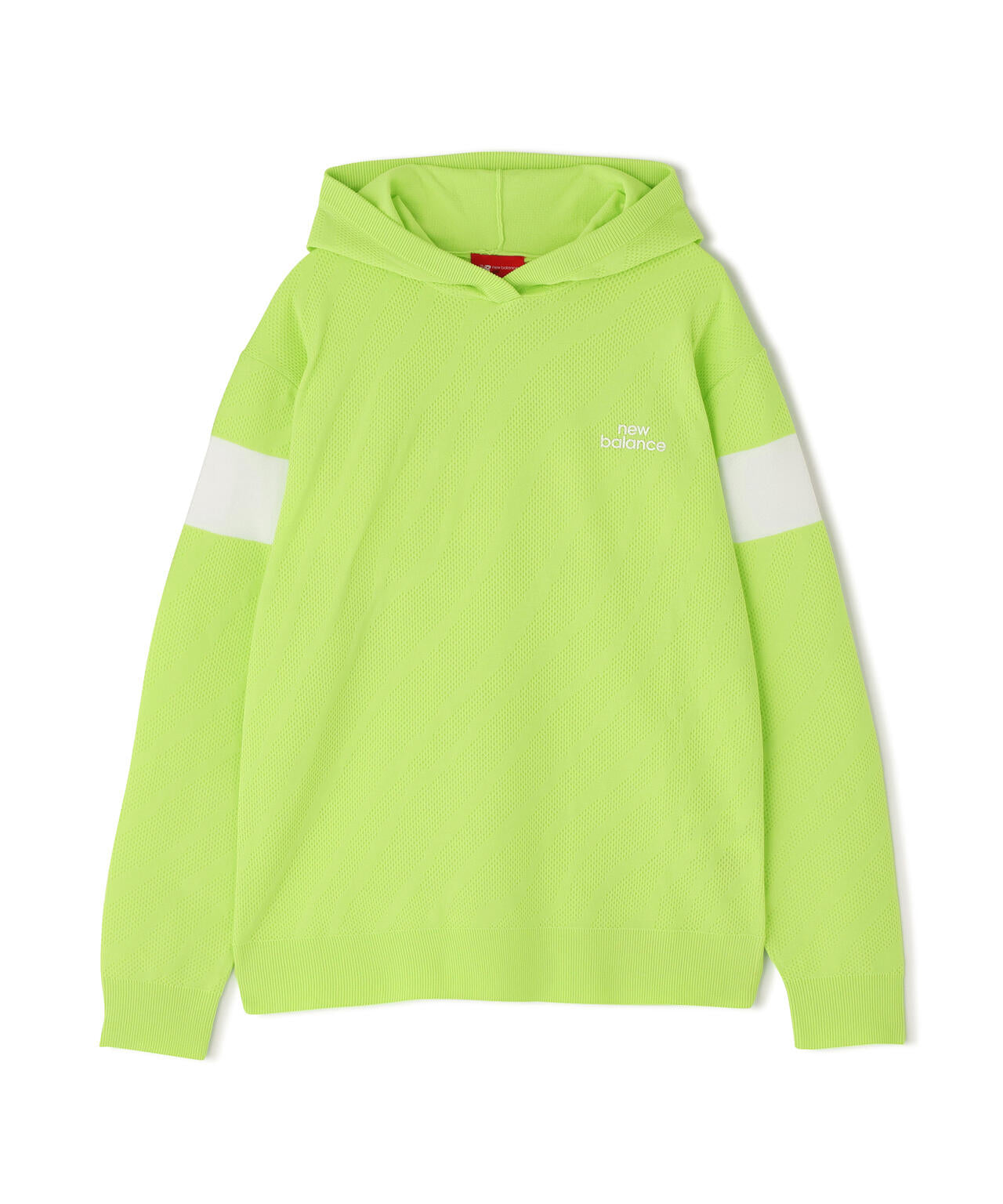 ゼブラ柄 ニット プルオーバー フーディー (WOMENS)