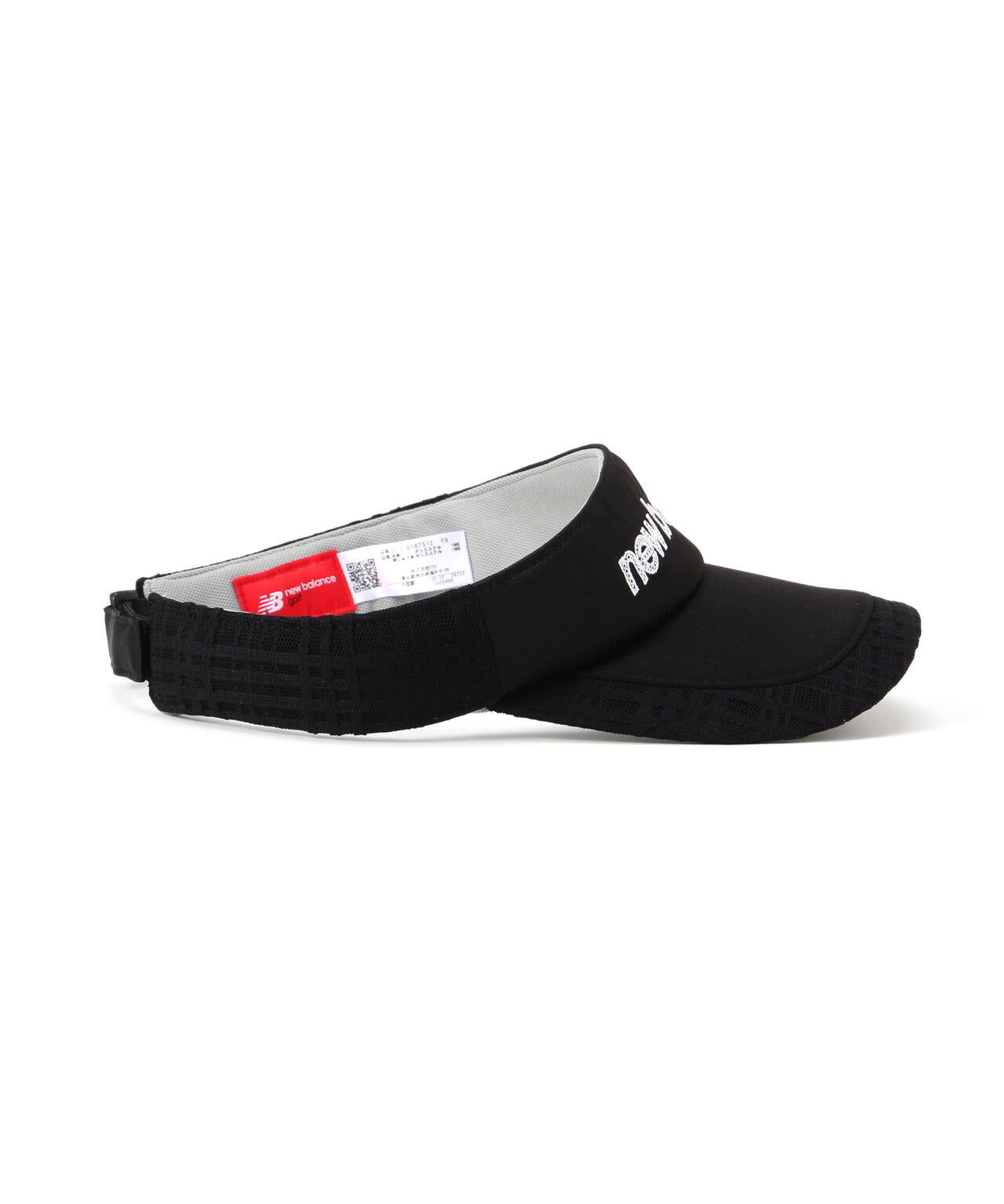 チェック柄メッシュ バイザー (WOMENS)