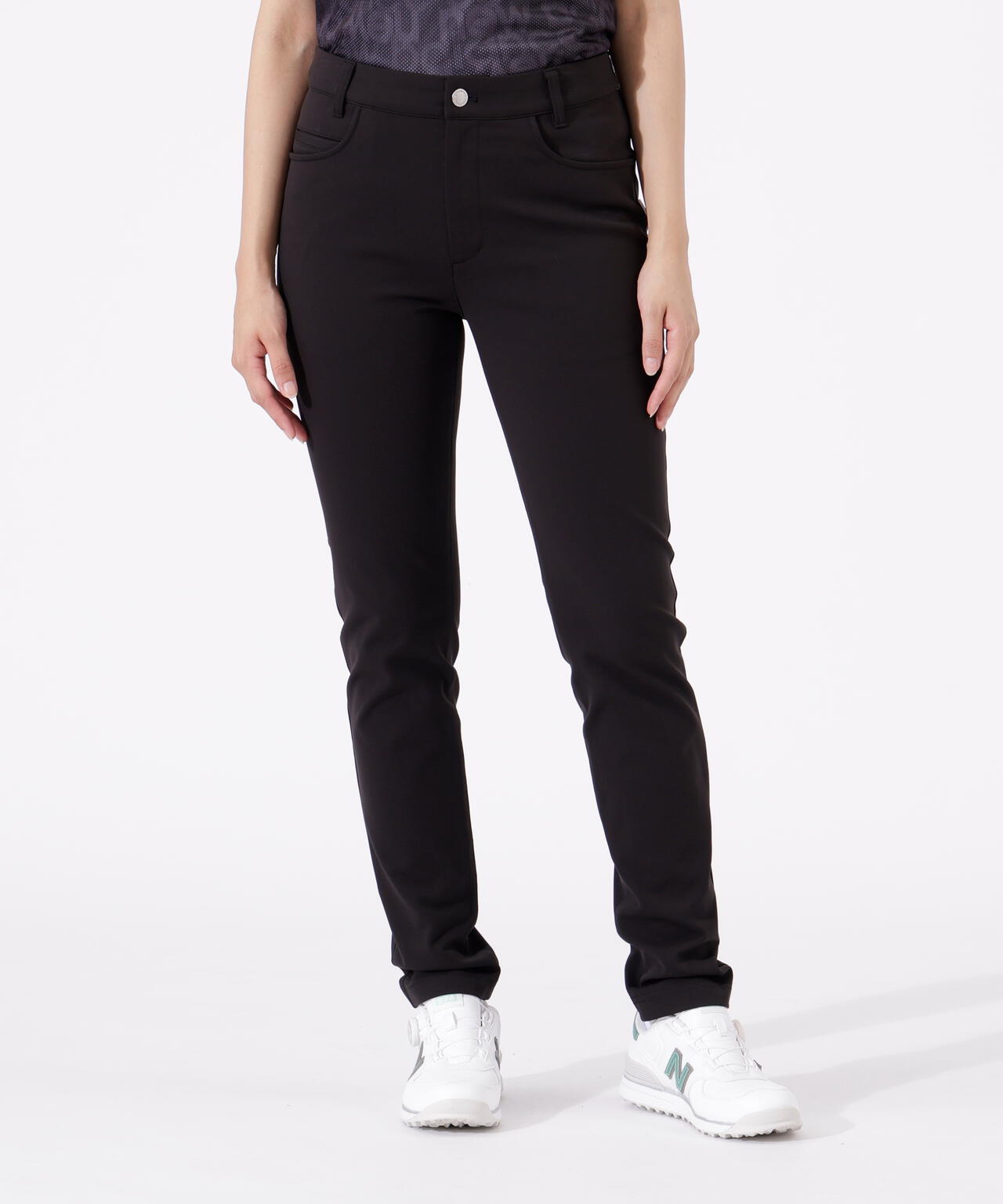 スウェット スリム ロングパンツ (WOMENS)