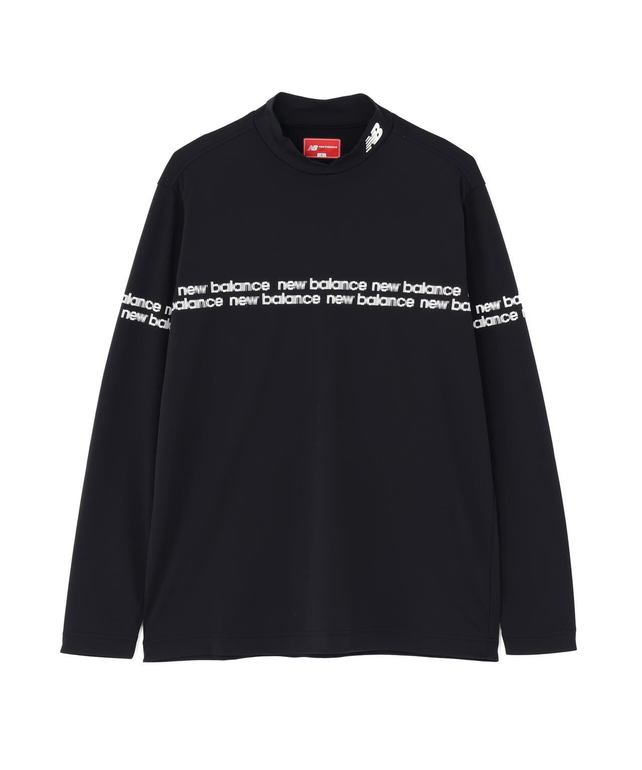 長袖 モックネック プルオーバー (MENS)