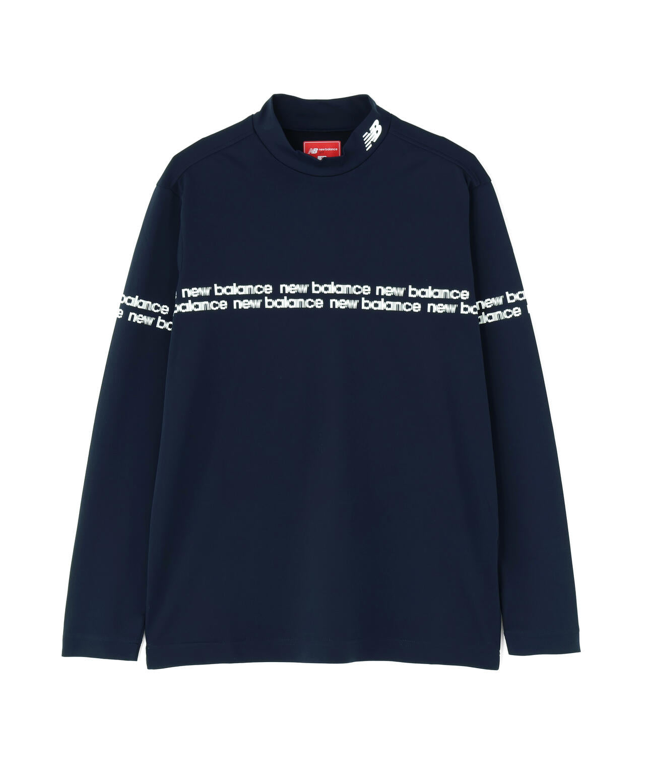 長袖 モックネック プルオーバー (MENS)