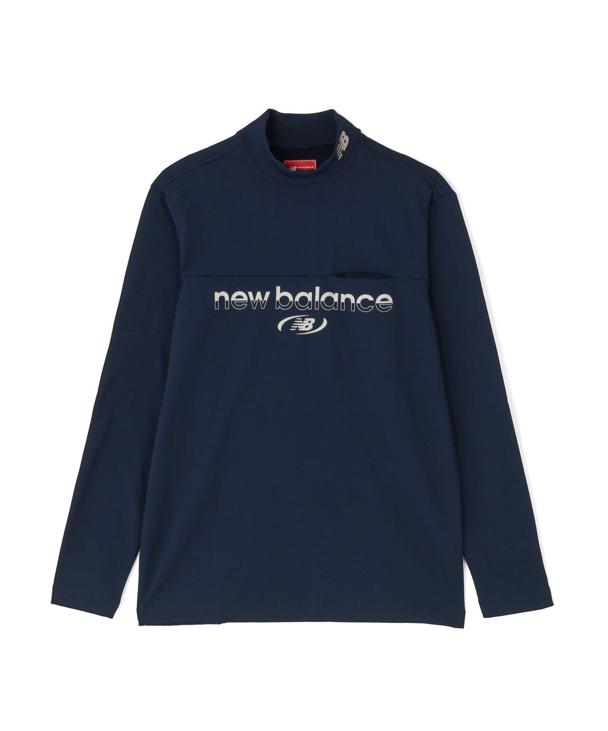 長袖 モックネック プルオーバー (MENS)