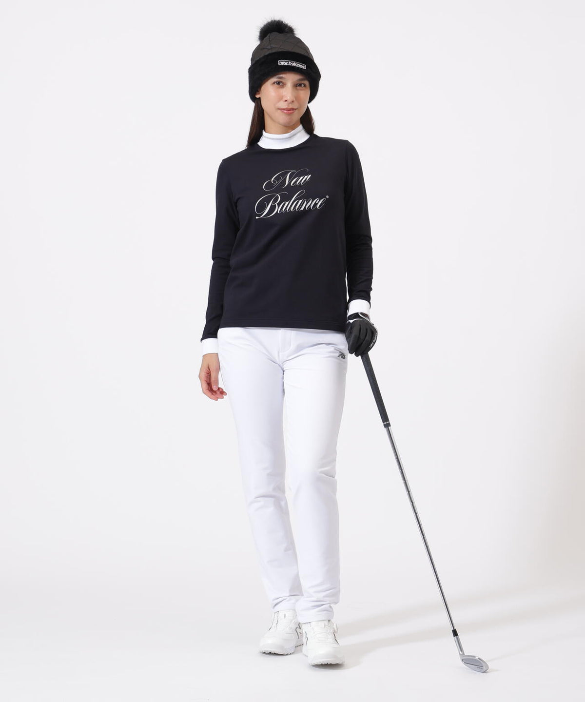 フリース 長袖 モックネック プルオーバー (WOMENS)