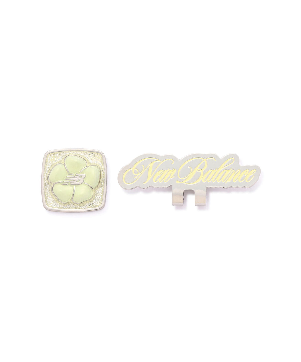 ロゴ×フラワー クリップマーカー (UNISEX)