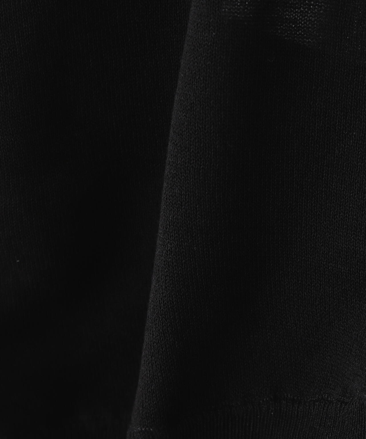 フォルムスリーブシアーカーディガン*