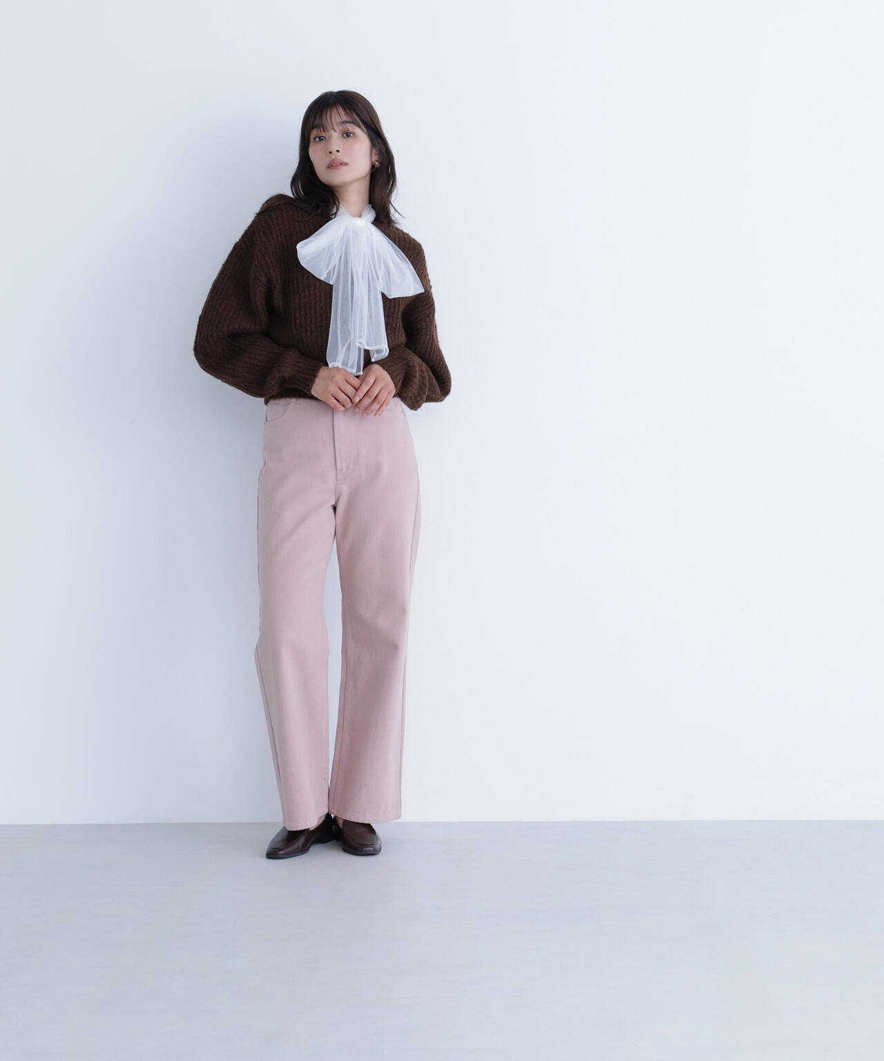 <ちょうど、いい服>私に“ちょうどいい”ワイドストレートパンツ*