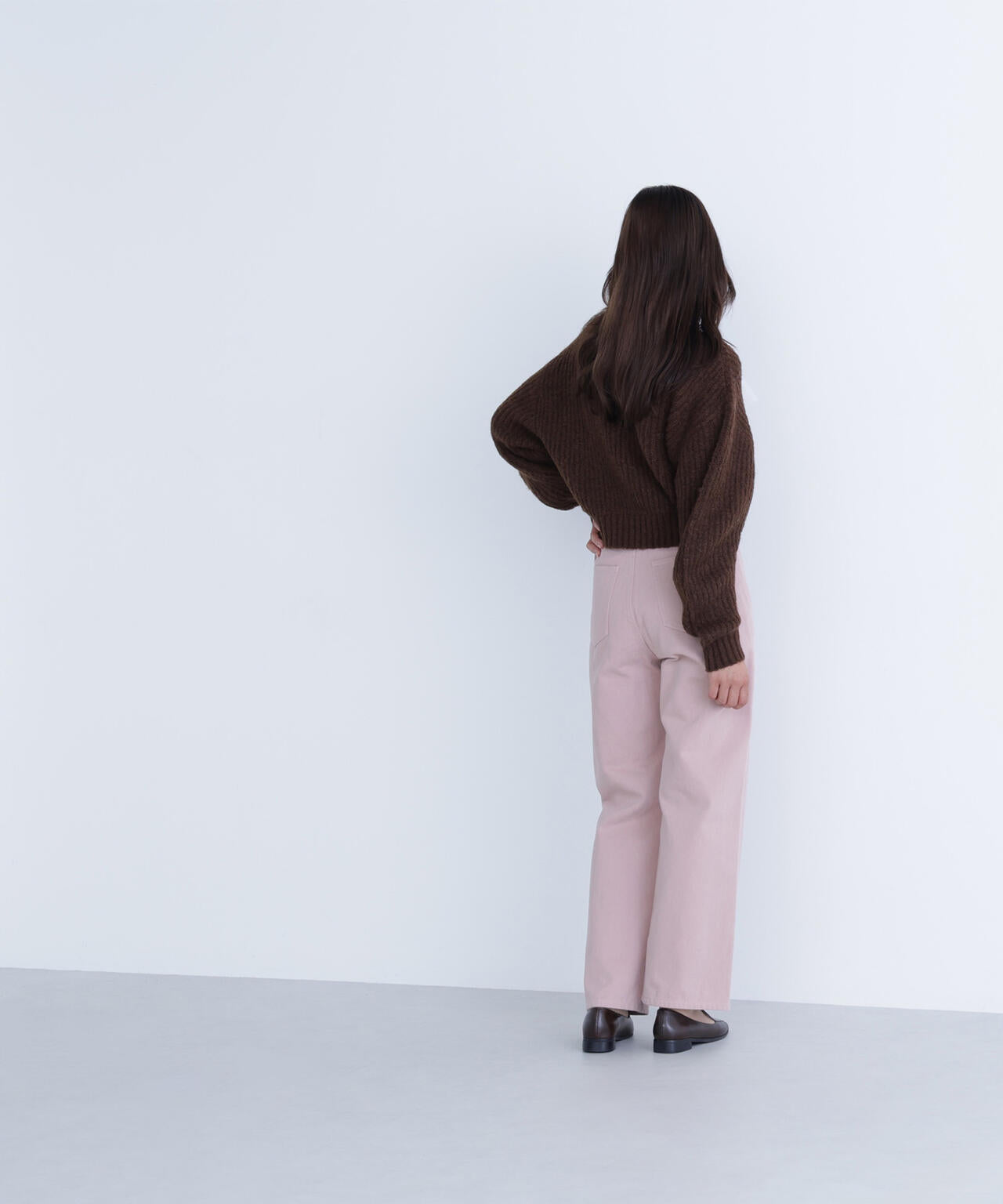 <ちょうど、いい服>私に“ちょうどいい”ワイドストレートパンツ*