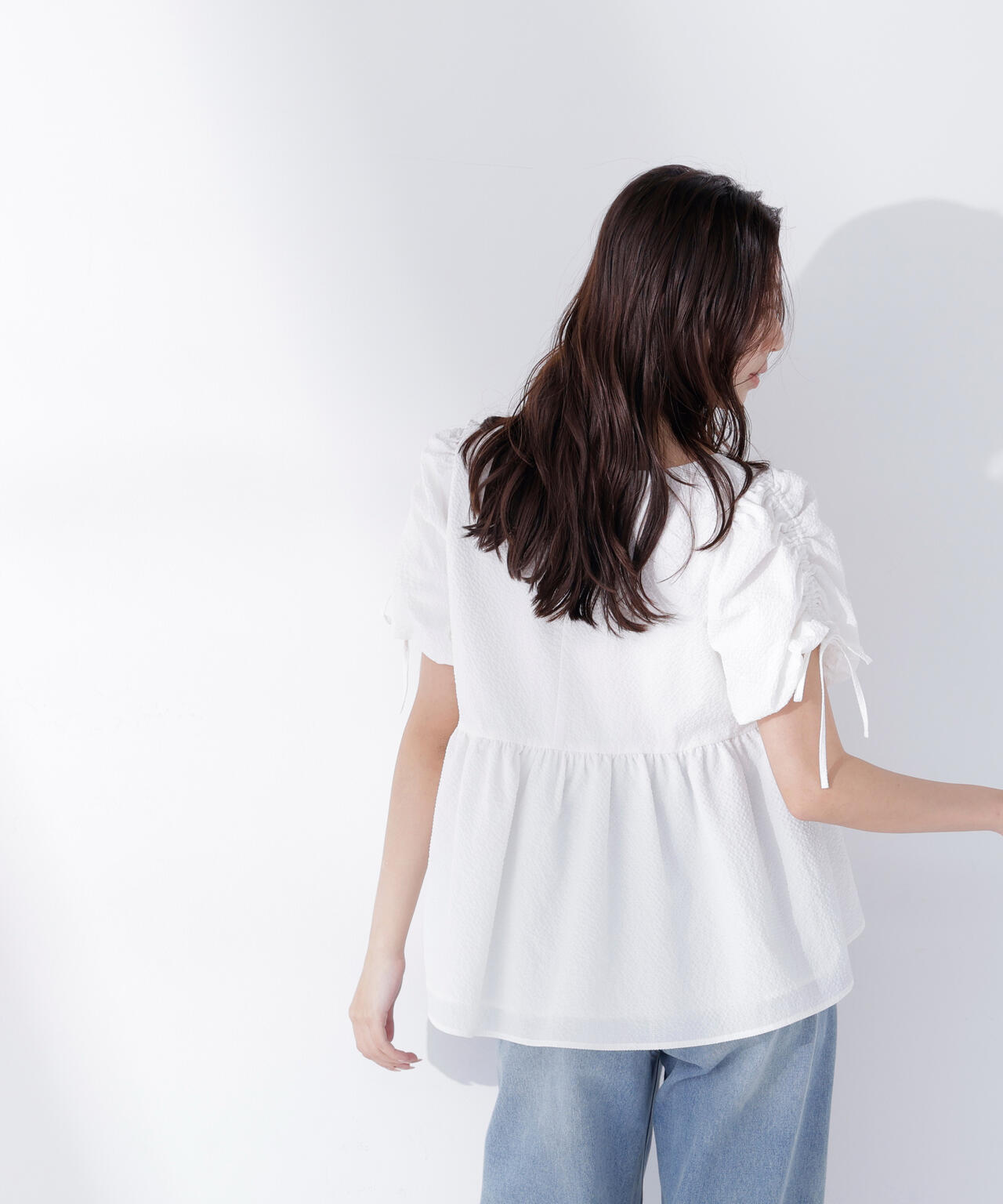 165.5cm 着用サイズ:FR