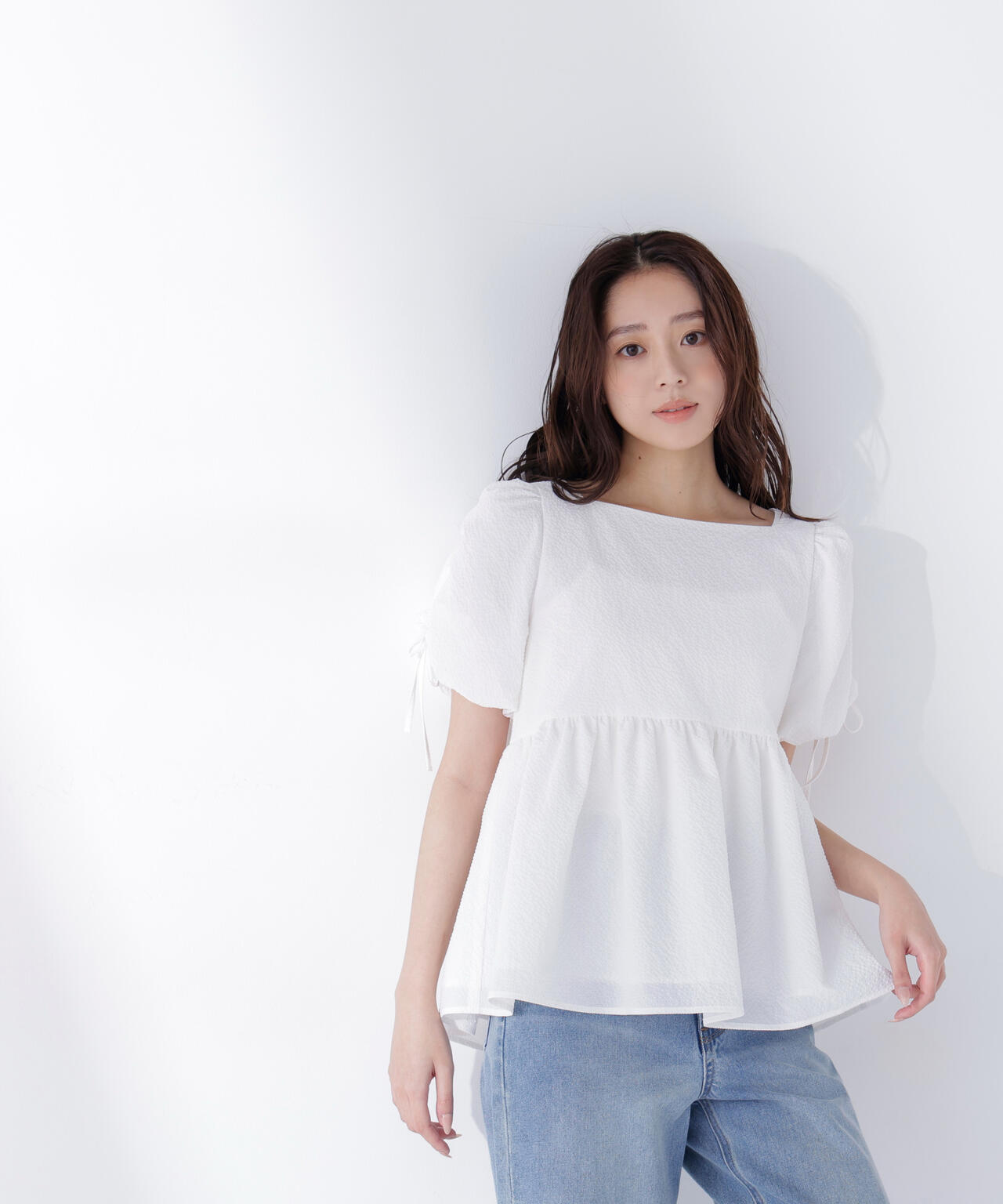 165.5cm 着用サイズ:FR
