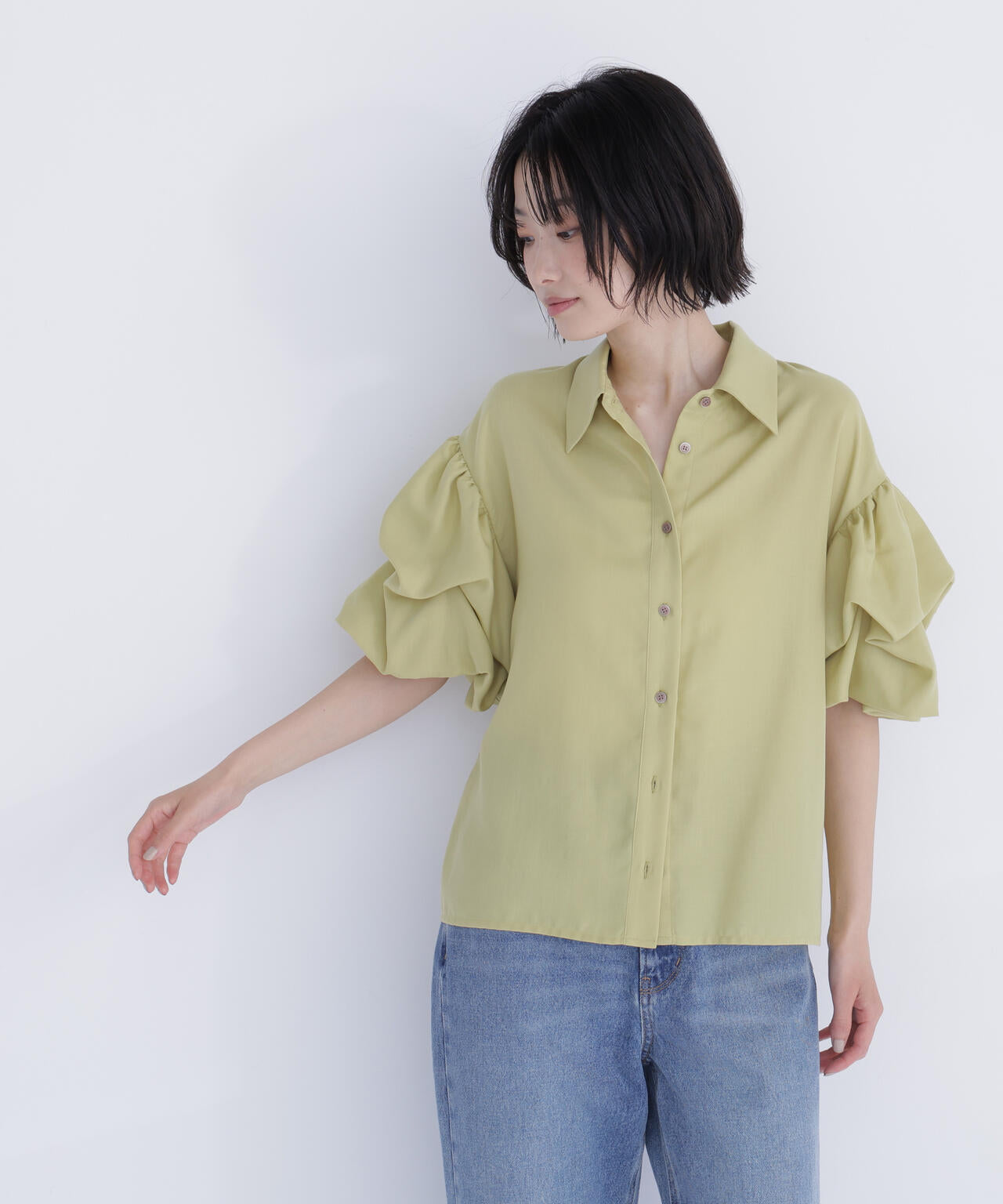 168cm B:78 W:57 H:87 着用サイズ:FR