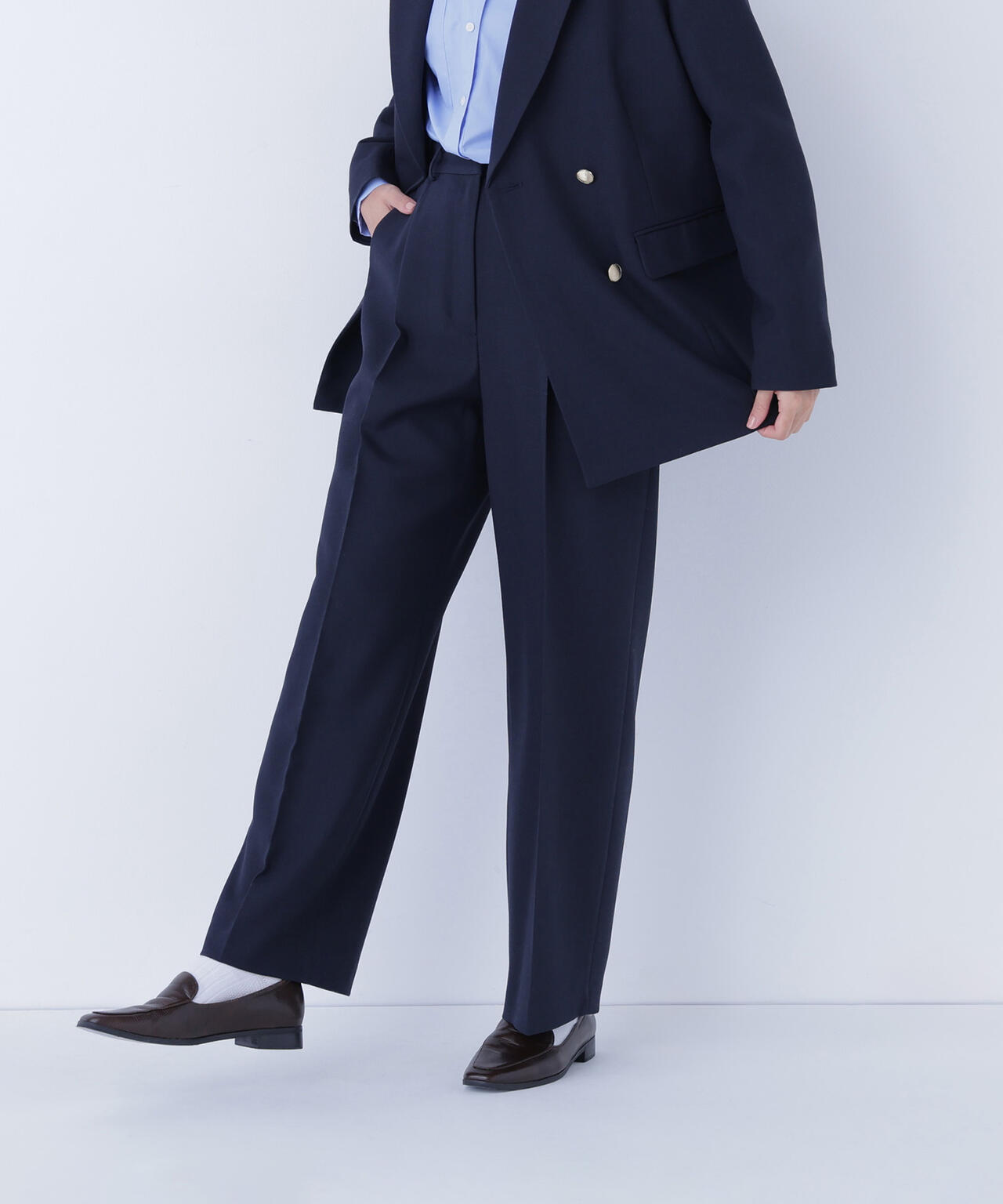 ダブルブレスト SETUP パンツ