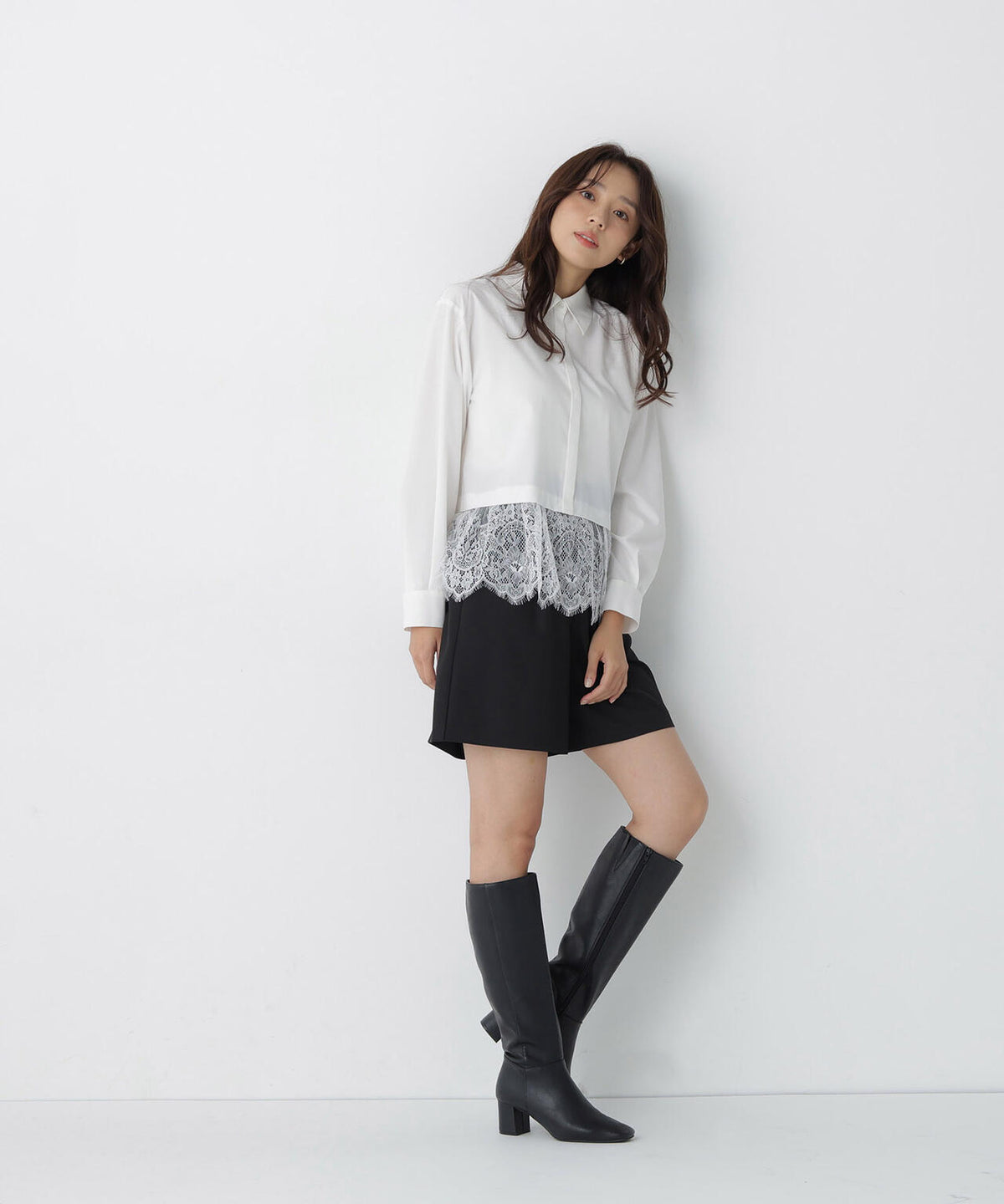 165.5cm 着用サイズ:FR