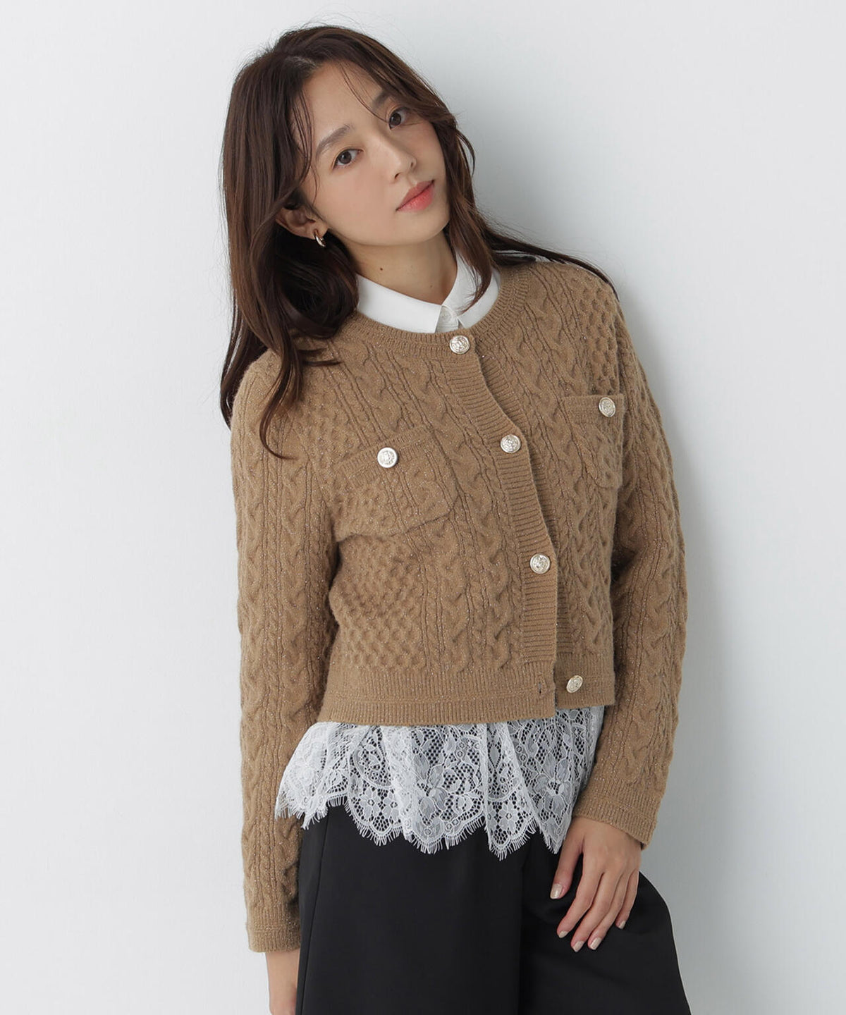 165.5cm 着用サイズ:FR