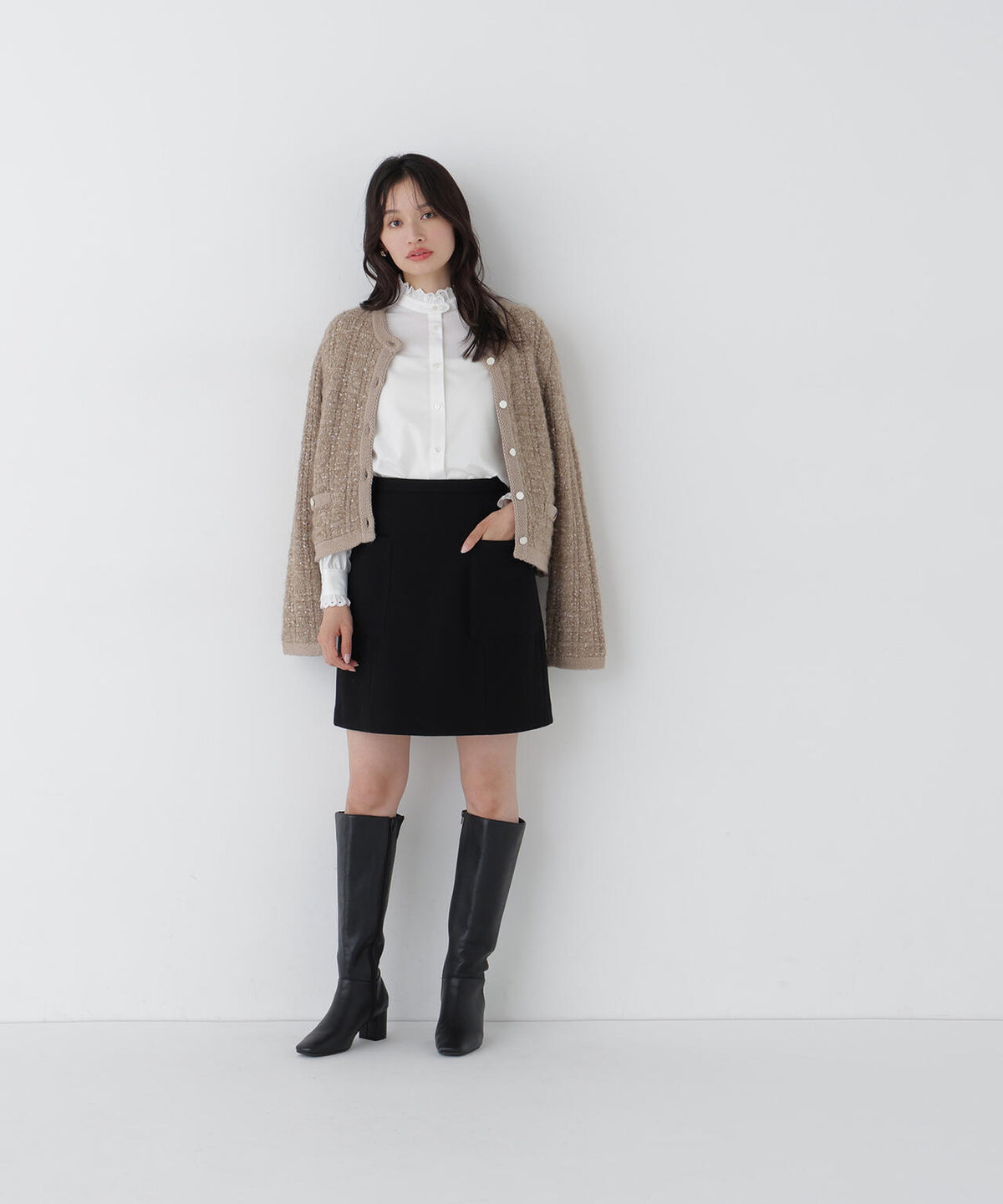 165cm 着用サイズ:FR