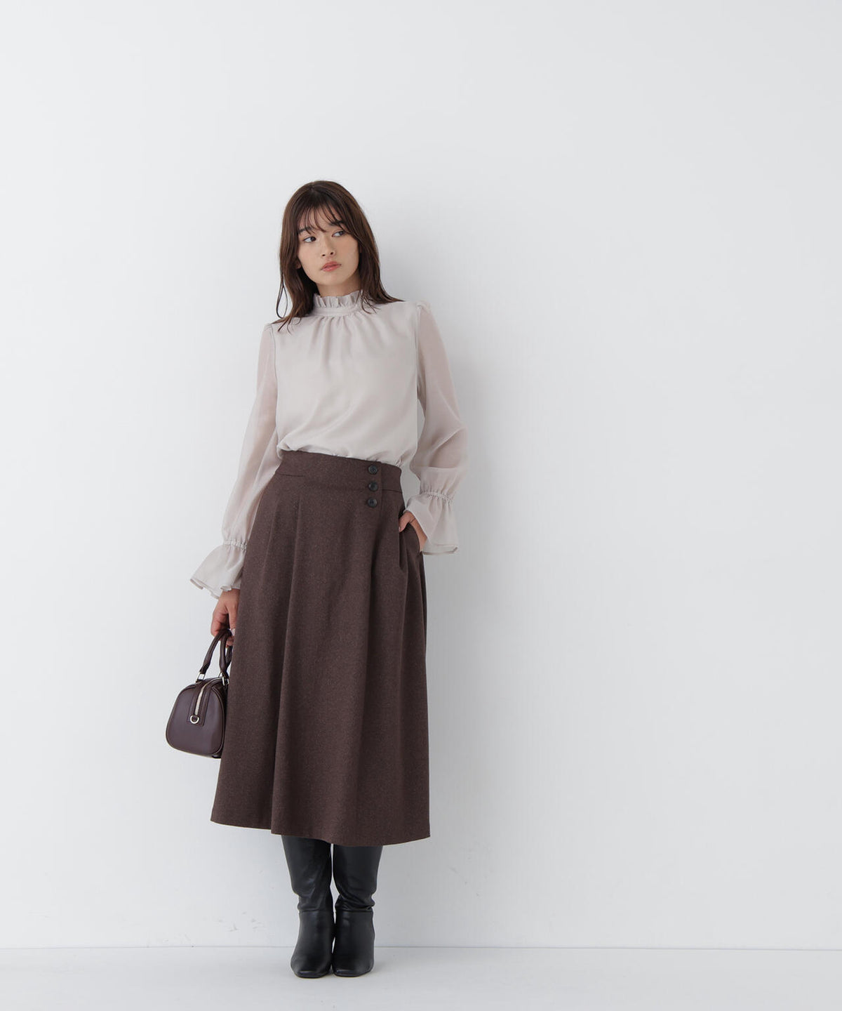 168cm 着用サイズ:FR