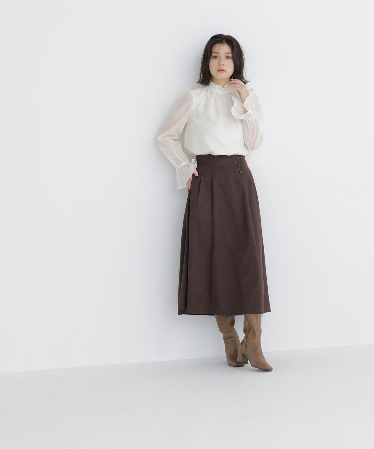163cm 着用サイズ:FR