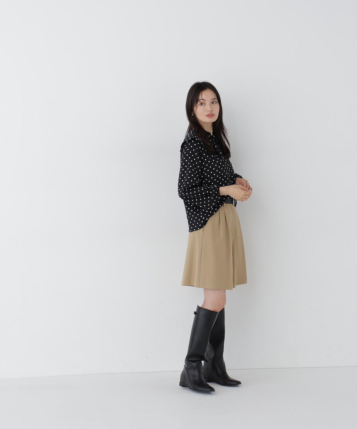 165cm 着用サイズ:FR