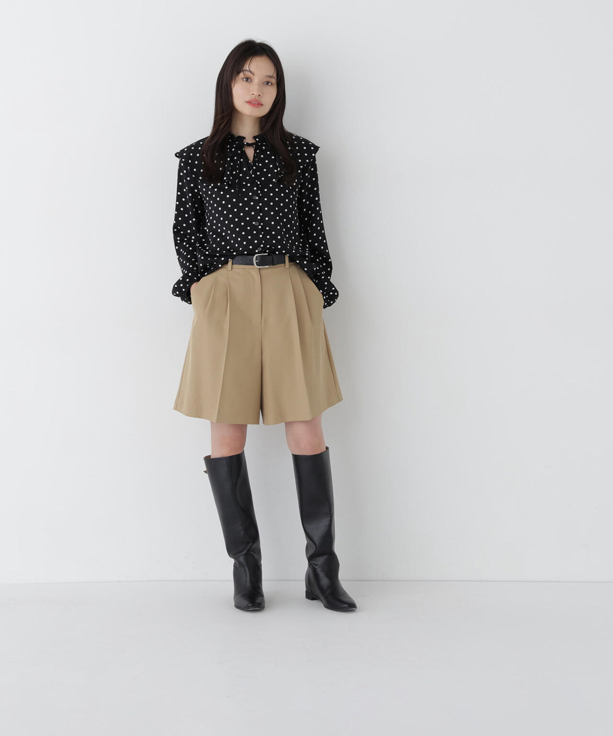 165cm 着用サイズ:FR
