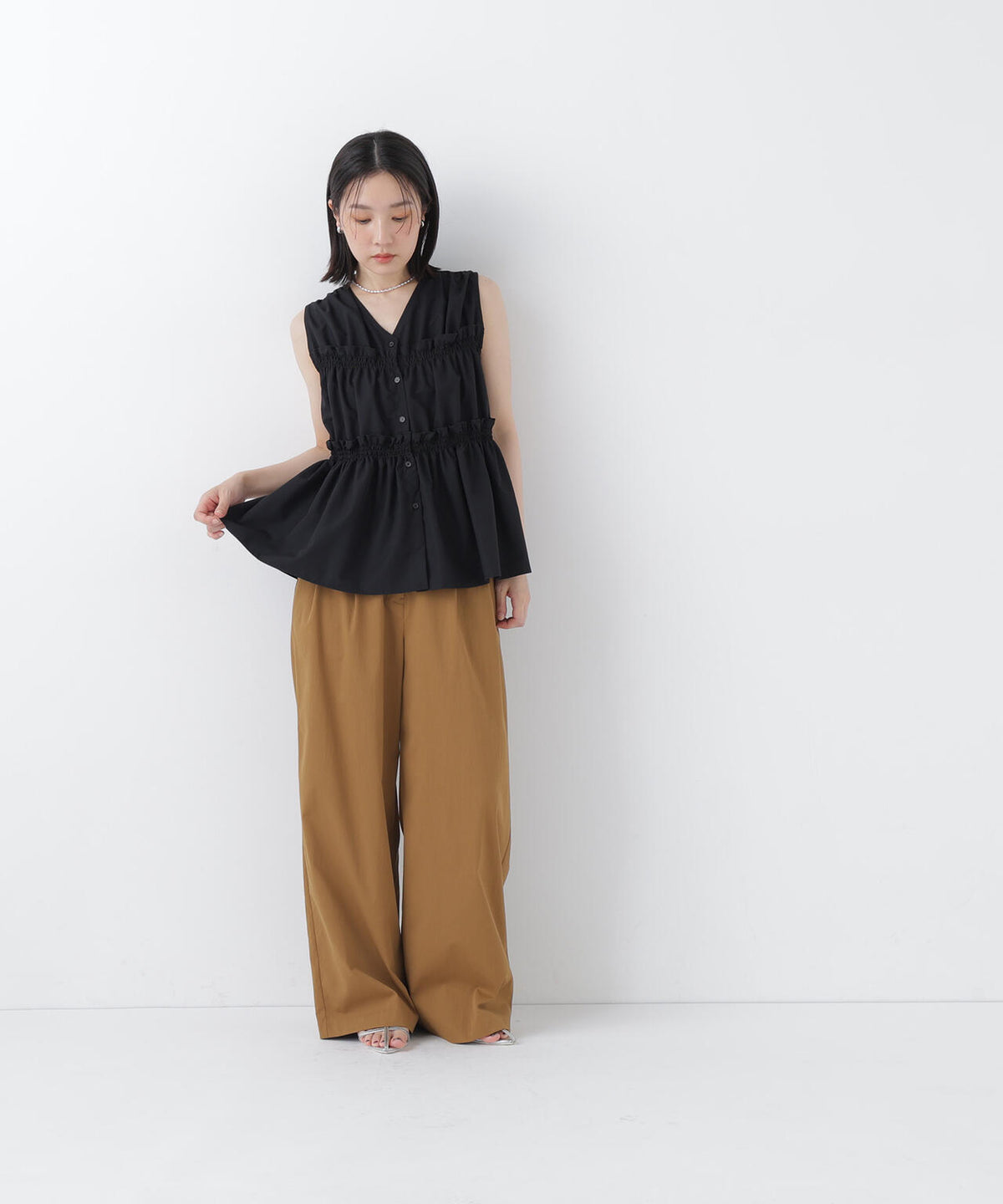 163cm 着用サイズ:FR