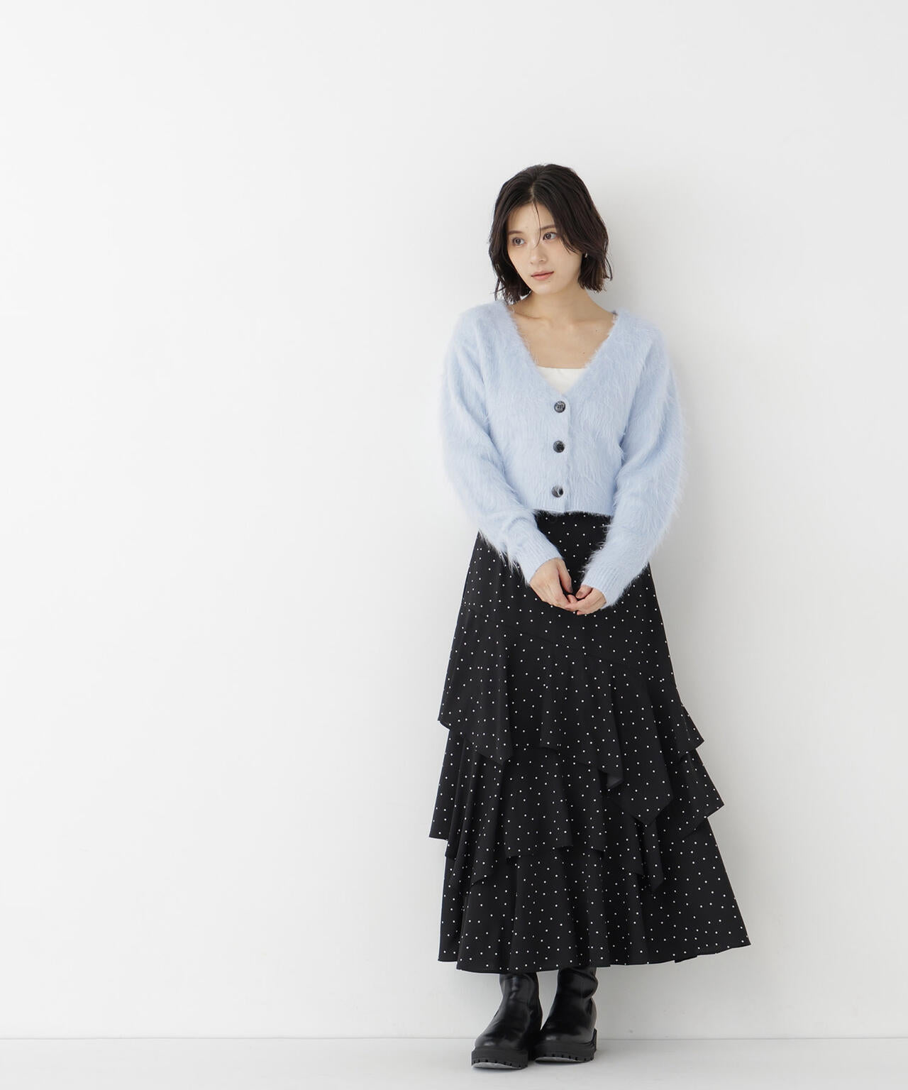 165.5cm 着用サイズ:M