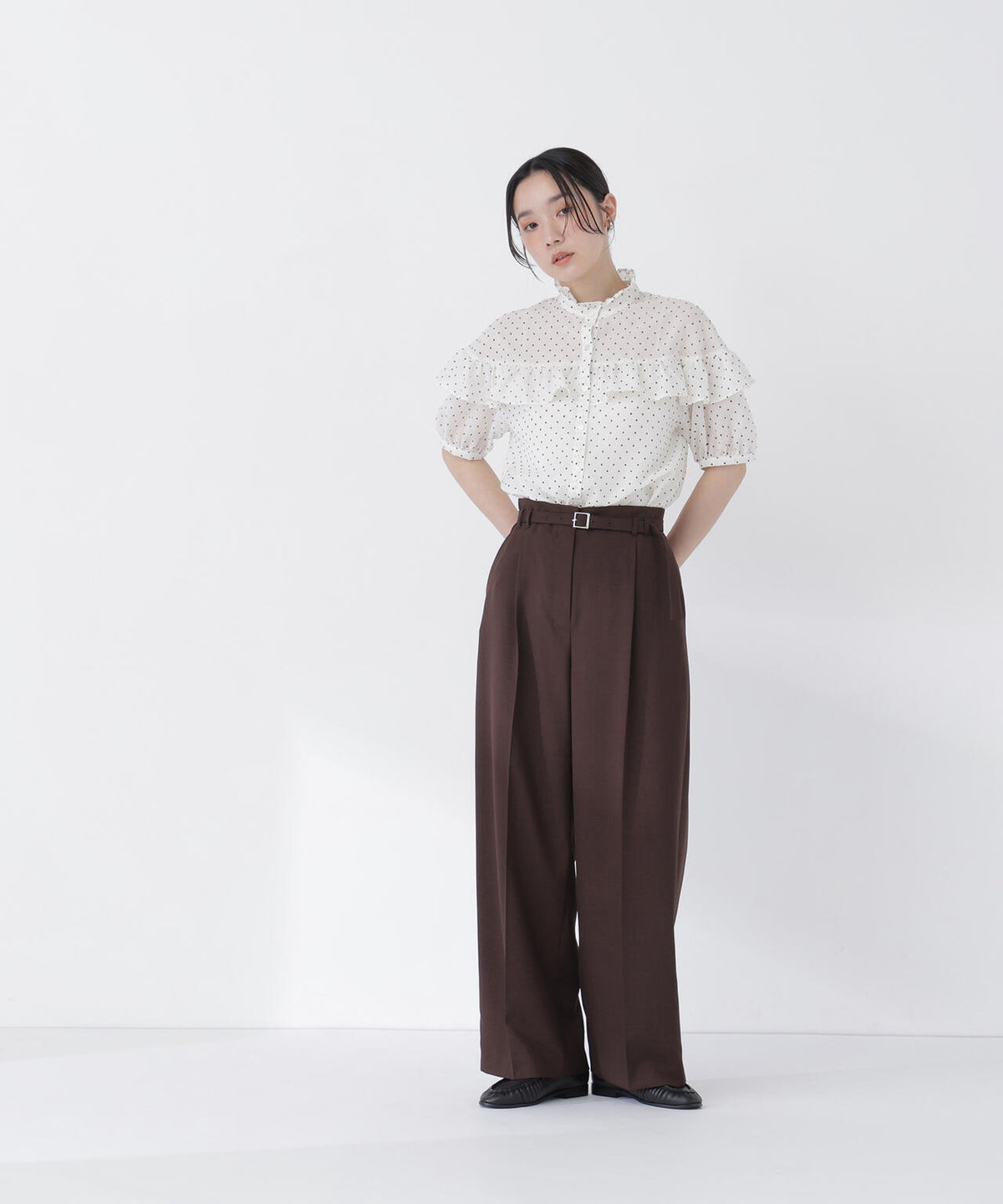 165.5cm 着用サイズ:M