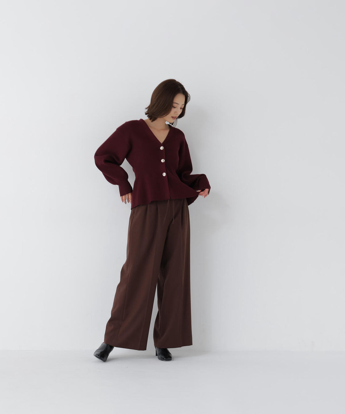 165.5cm 着用サイズ:M