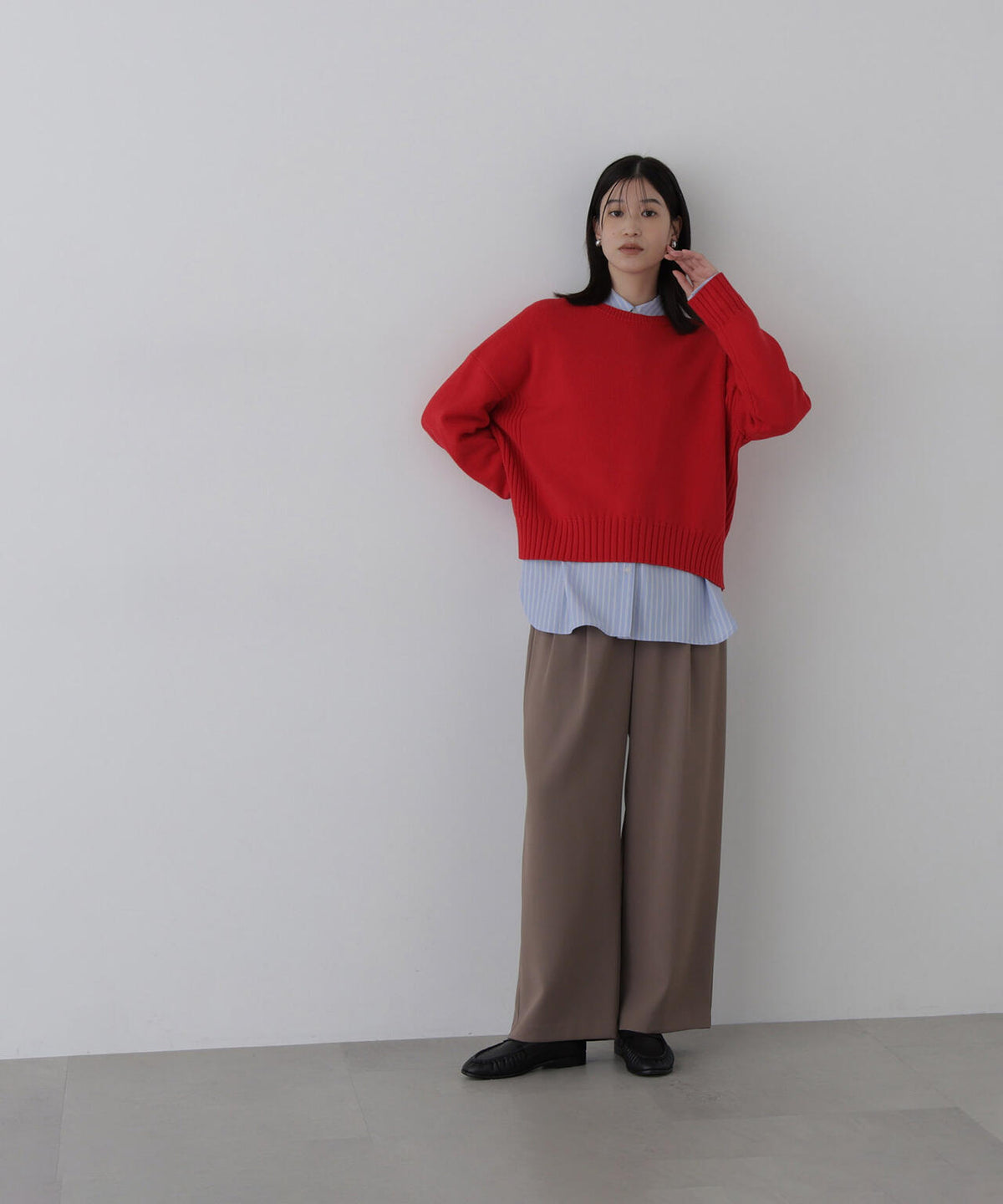 身長168cm B82 W59 H88 着用サイズ:M