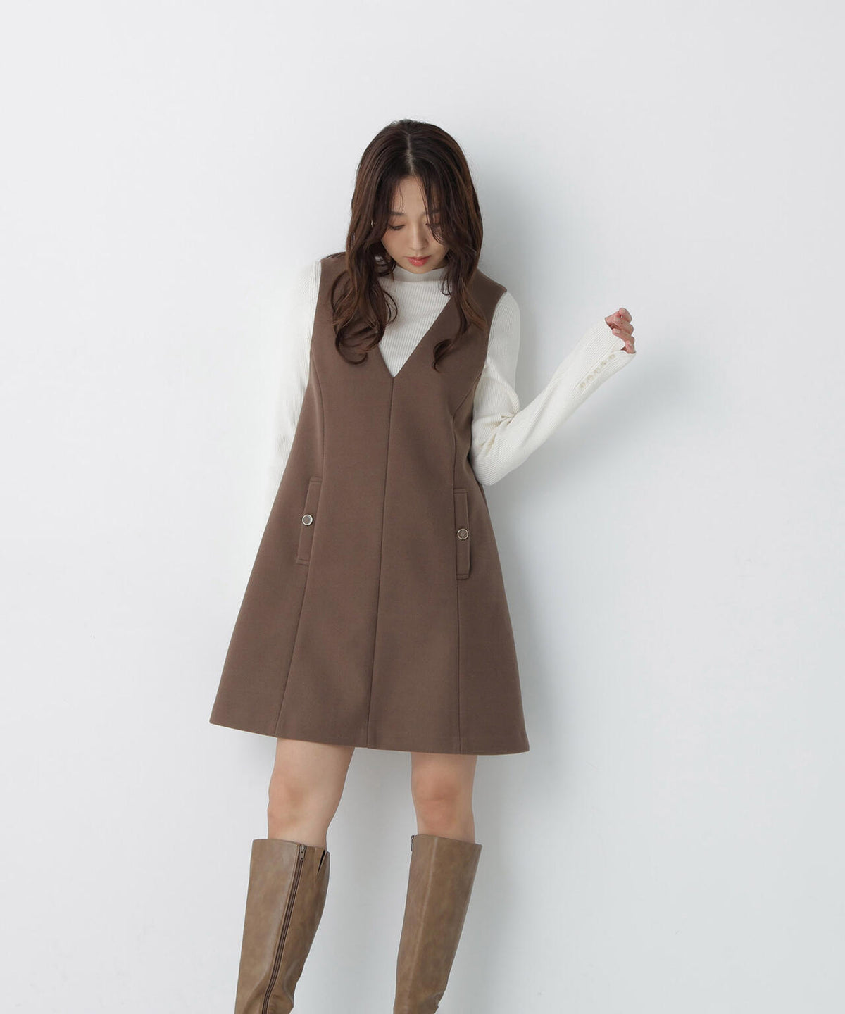 165.5cm 着用サイズ:M