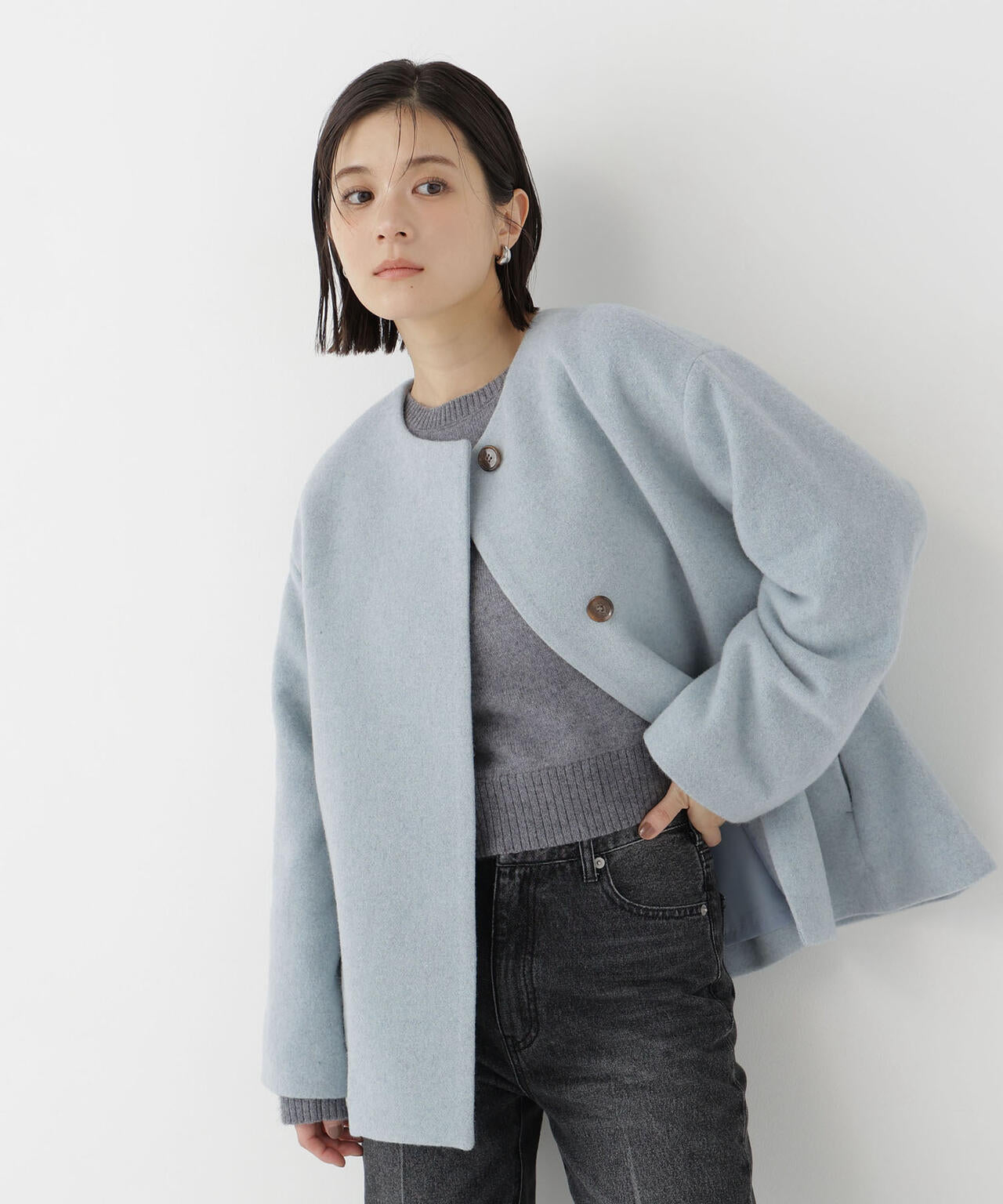 163cm 着用サイズ:M