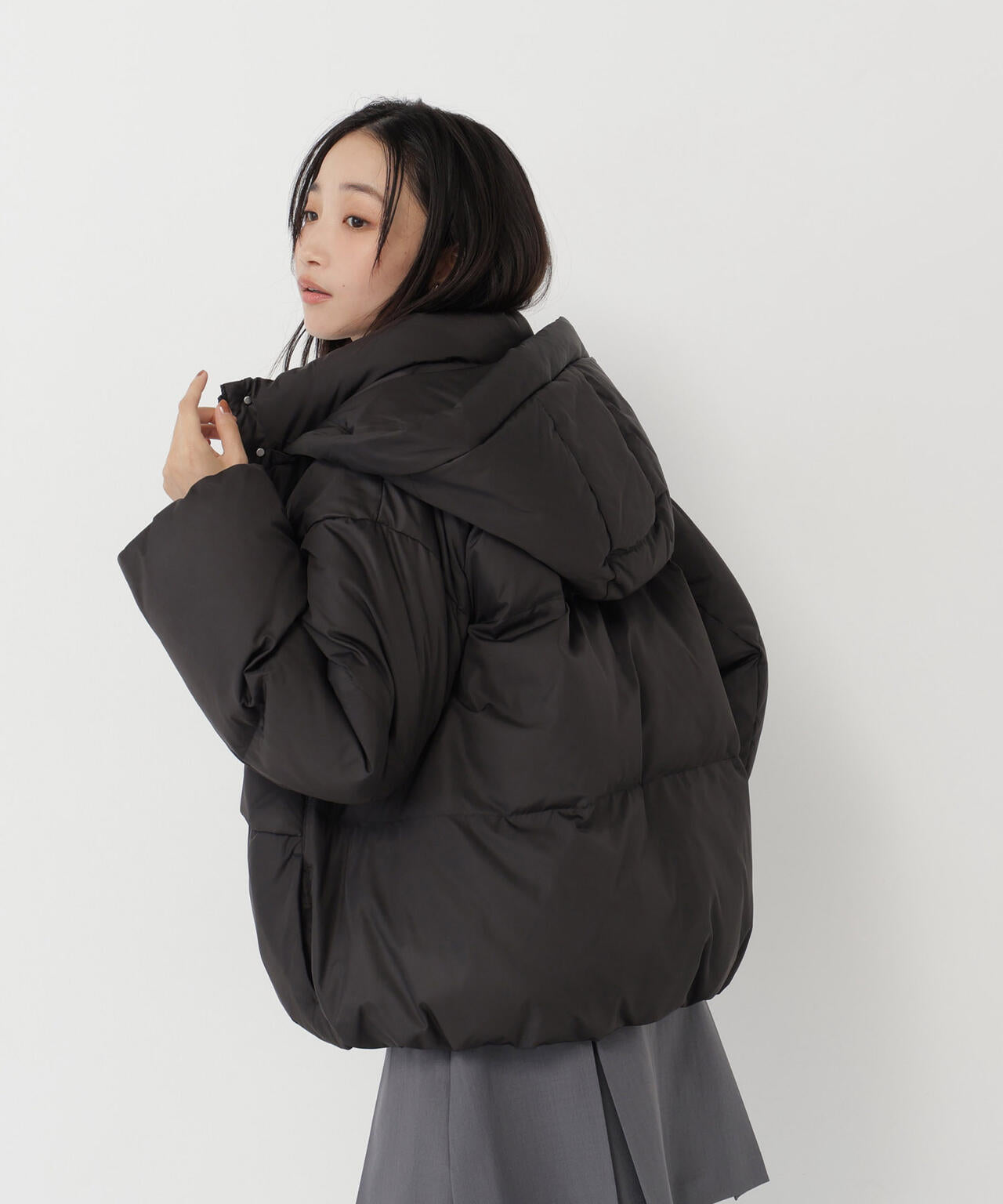 身長165 B:80 W:59 / H:85 / S:23.5 着用サイズ:M