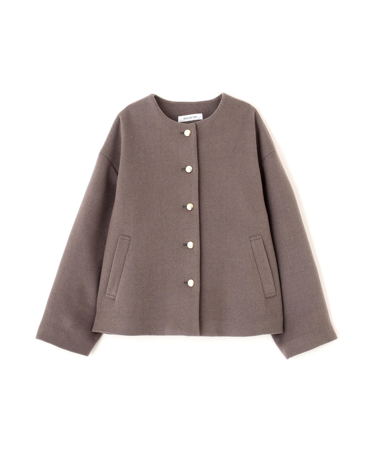 <WEB限定カラー:モカ><ちょうど、いい服>“いつもの”が見違えるハーフコート