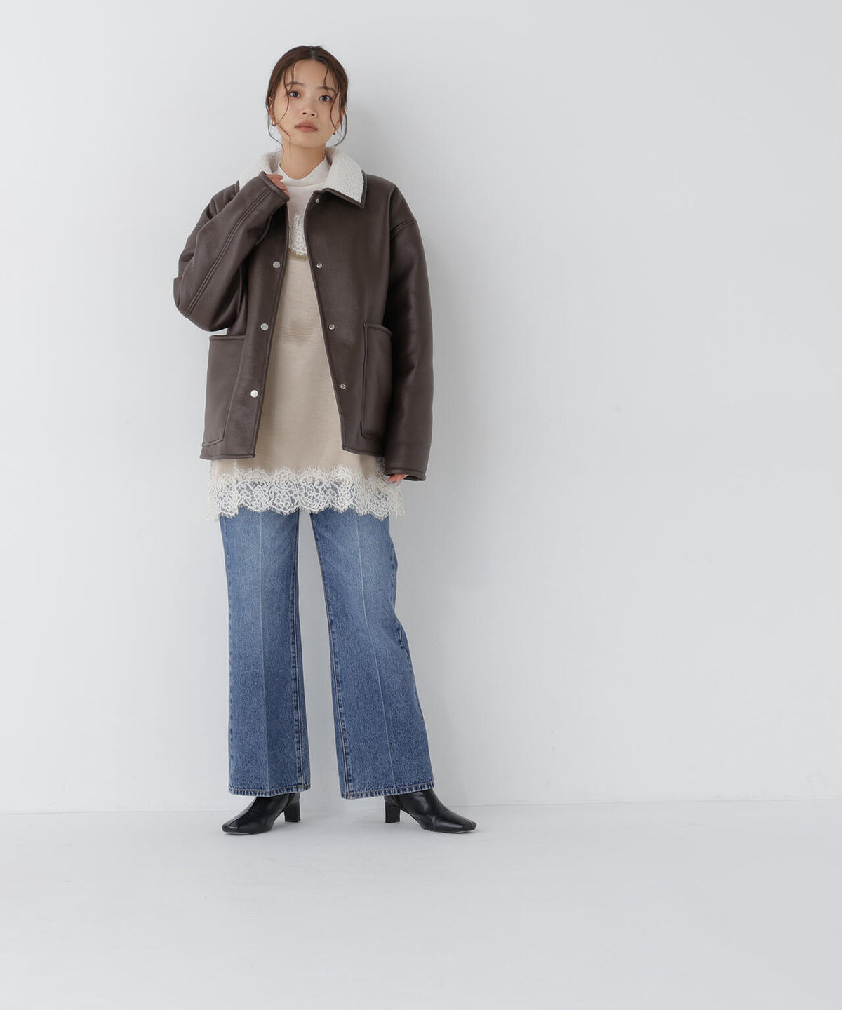 167cm 着用サイズ:FR