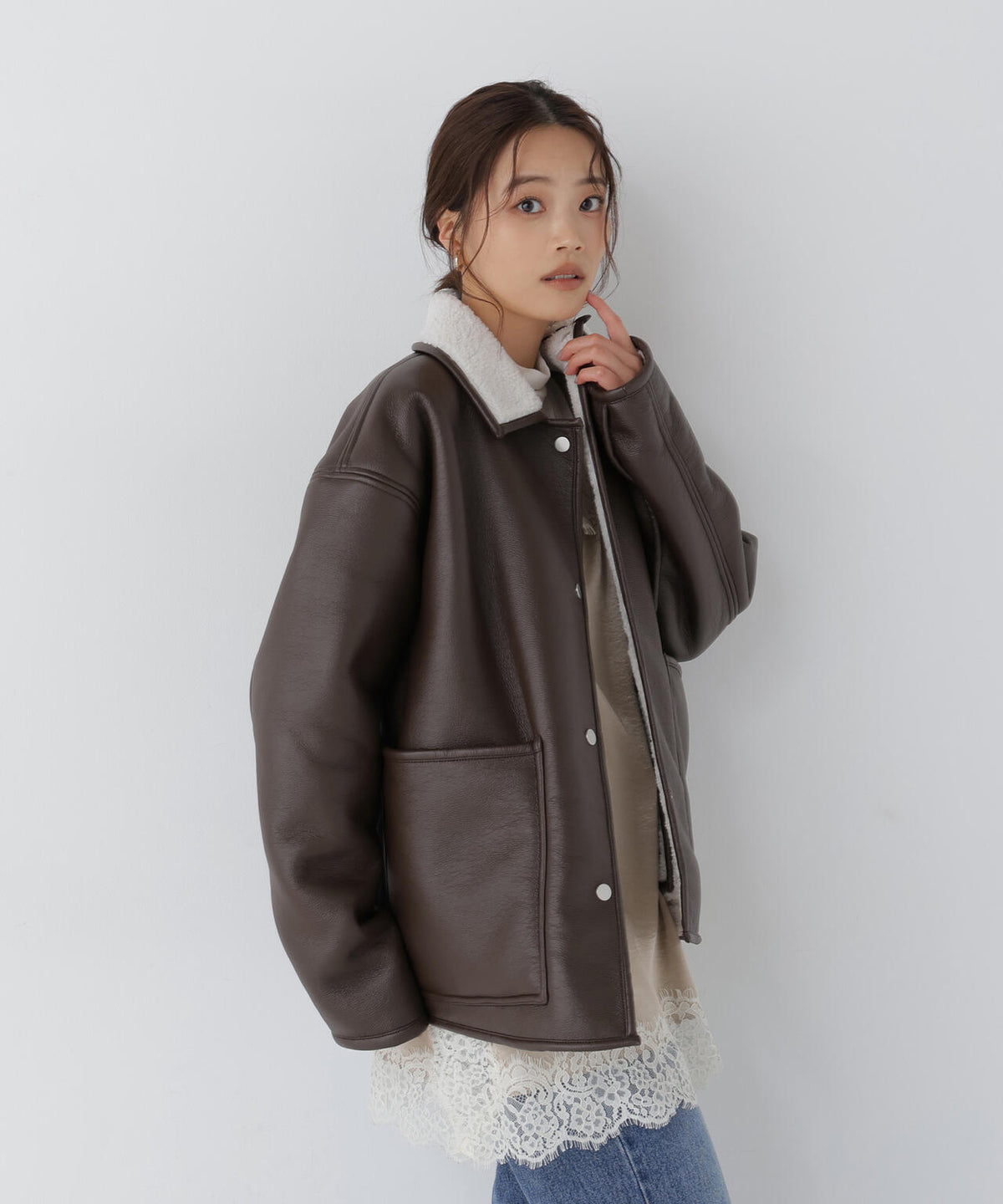 167cm 着用サイズ:FR