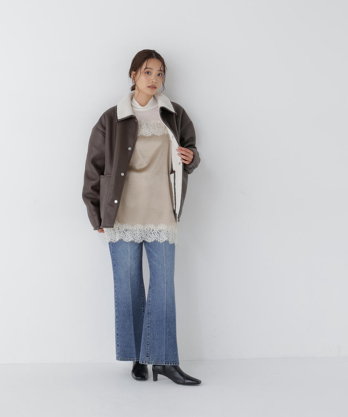 167cm 着用サイズ:FR